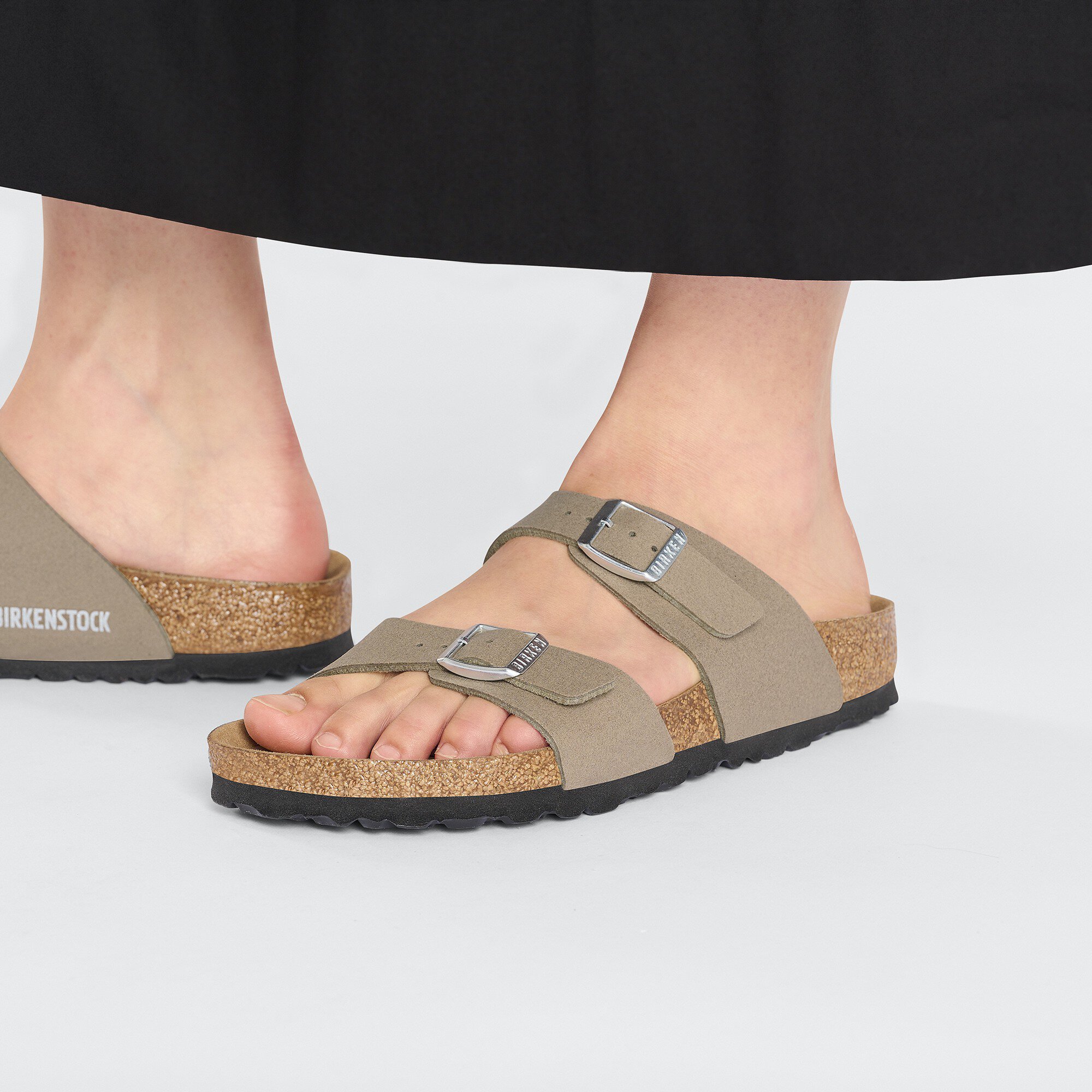 Sydney BS Synthetik Soft Birki Vegan Gray Taupe | BIRKENSTOCK