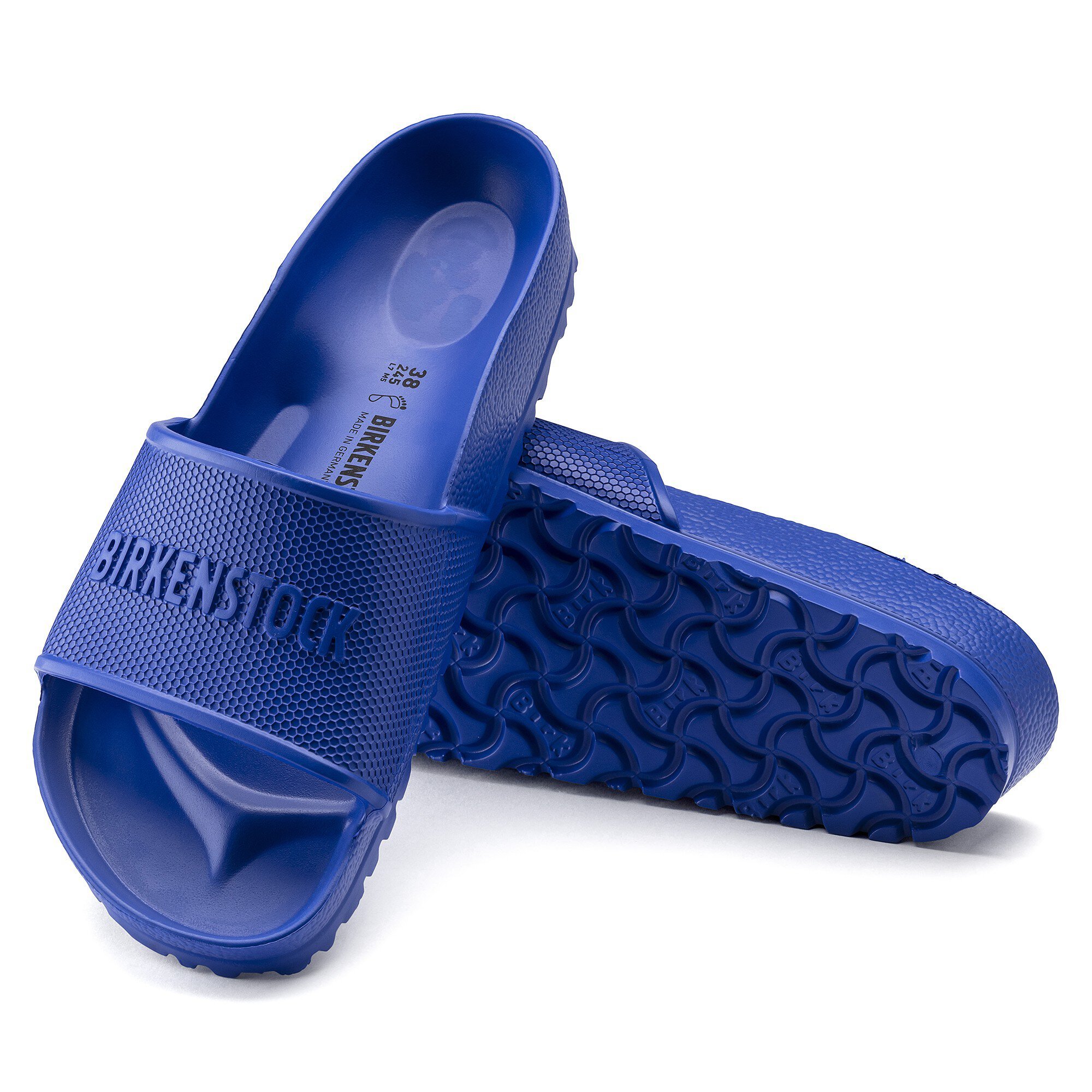 birkenstock barbados blue