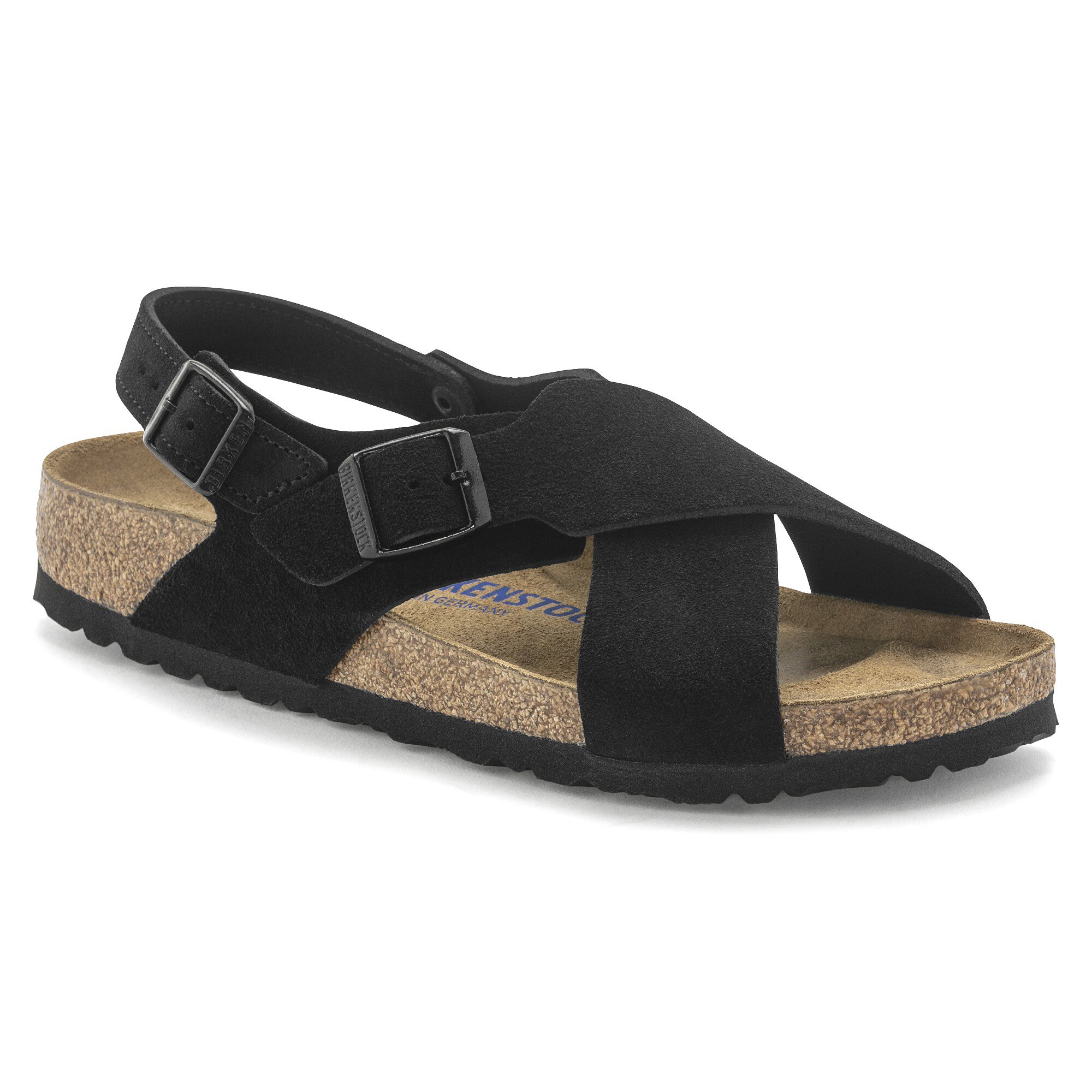 Tulum Suede Black | BIRKENSTOCK