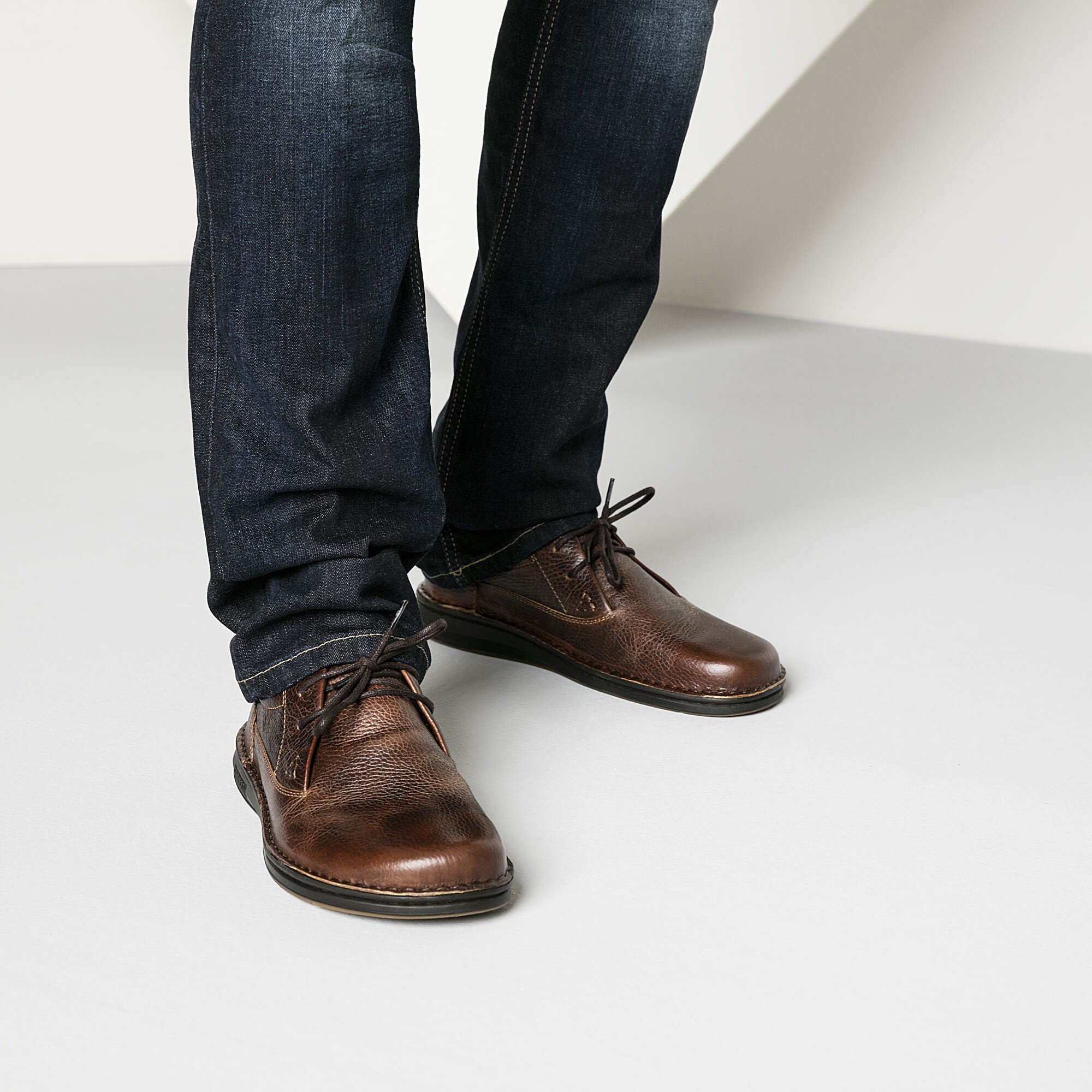 Memphis Natural Leather ダークブラウン
