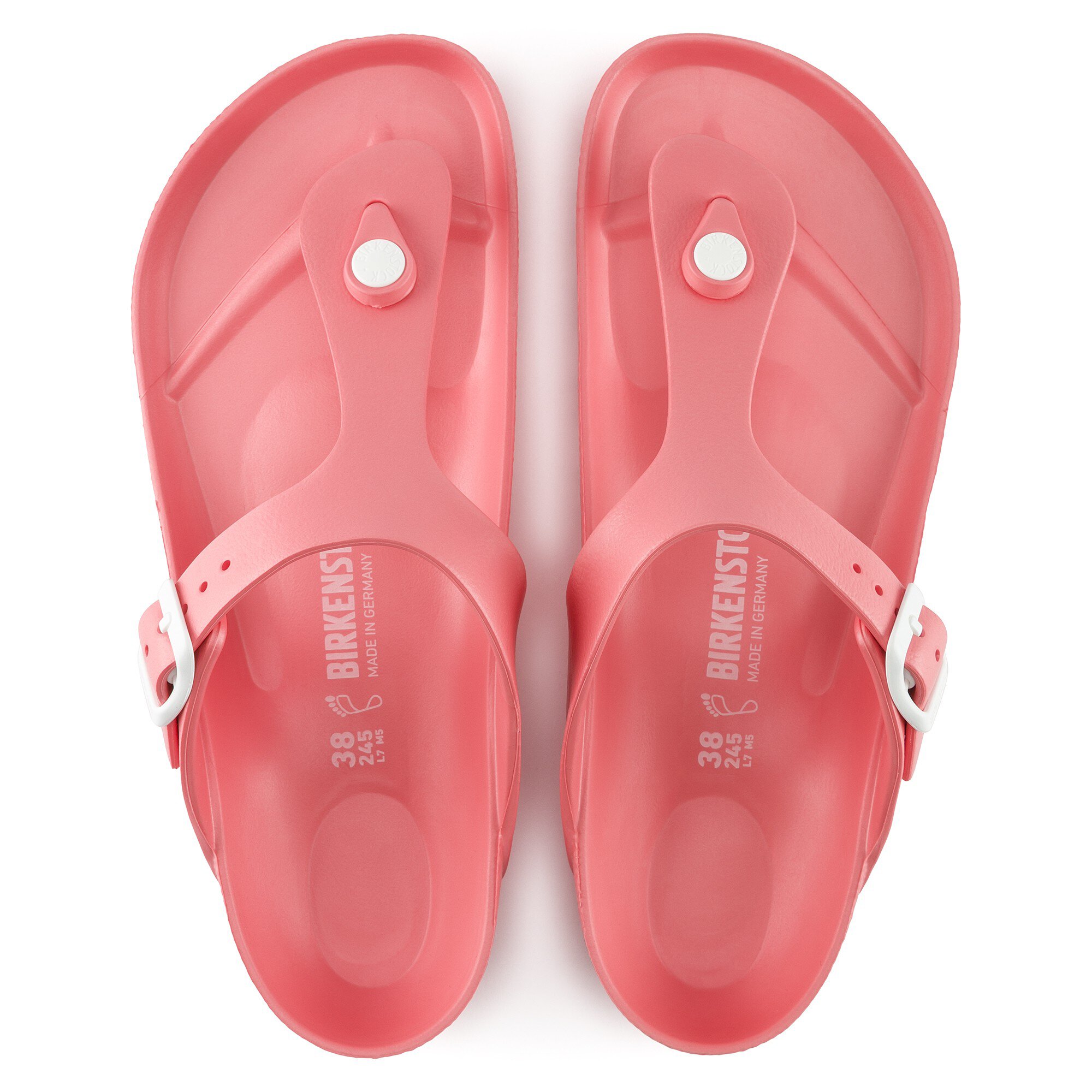 soft coral birkenstock