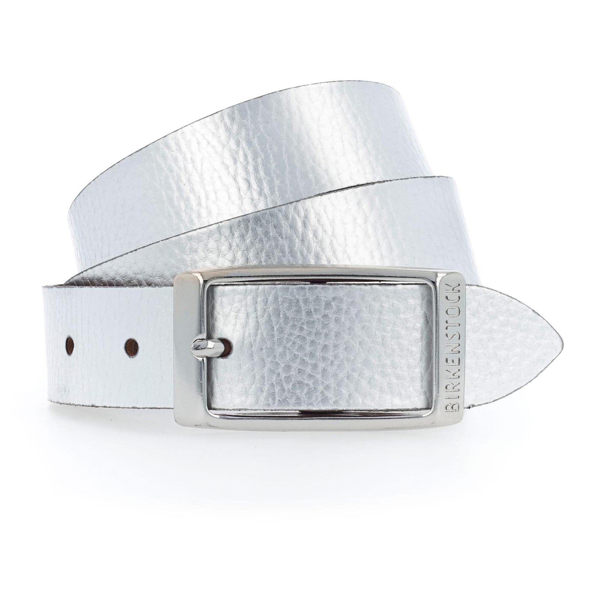 mens silver belt