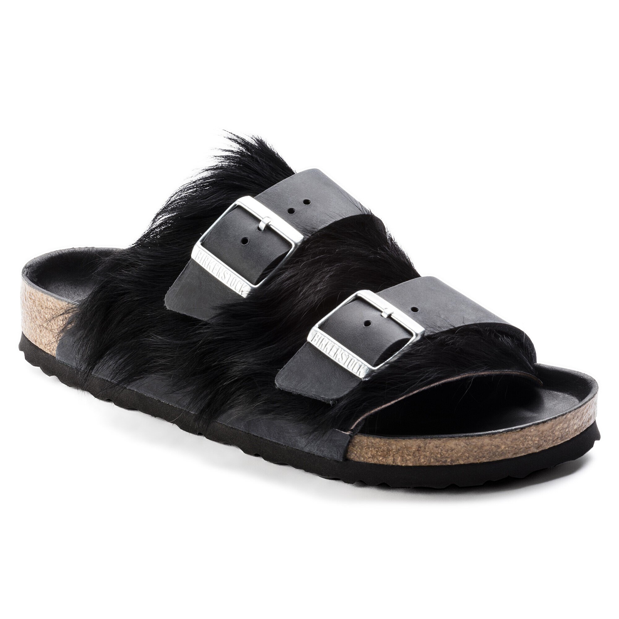 birkenstock fuzzy slippers