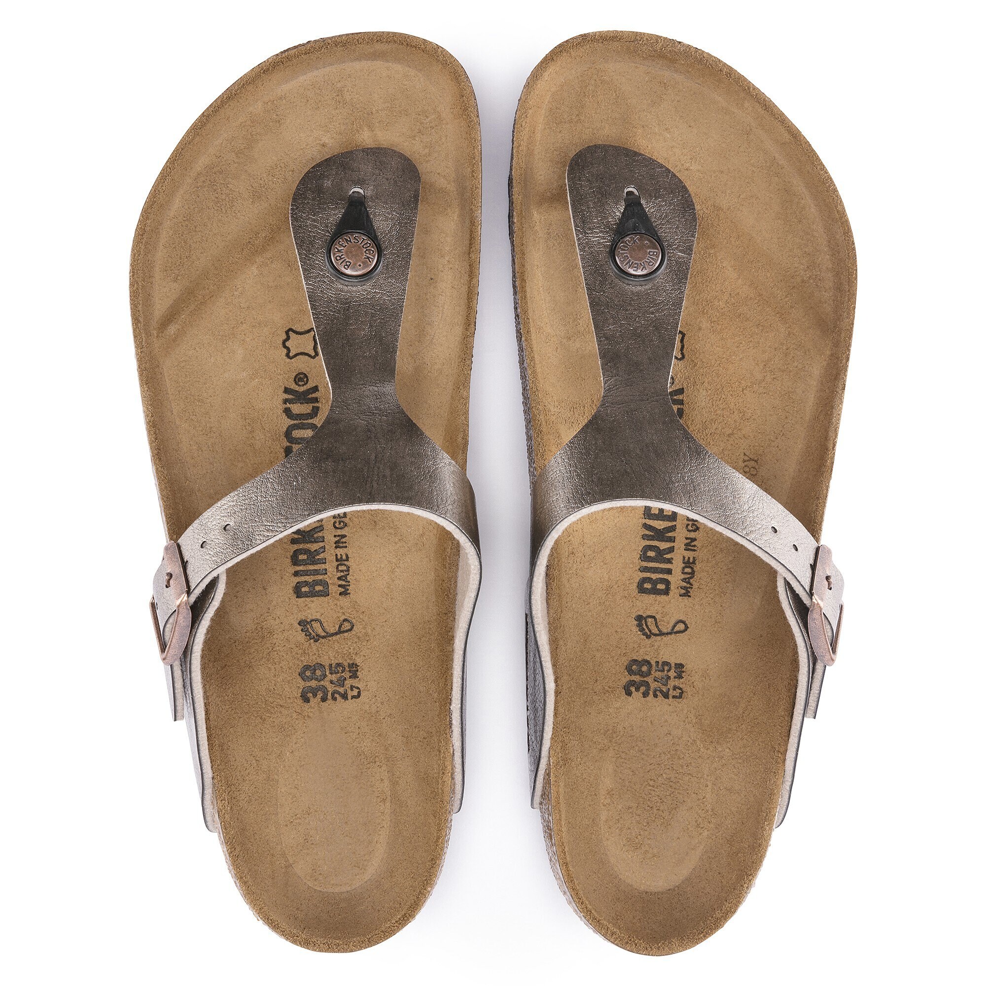 Birkenstock Gizeh ギゼ グレー EU37≒24.0㎝ 独製