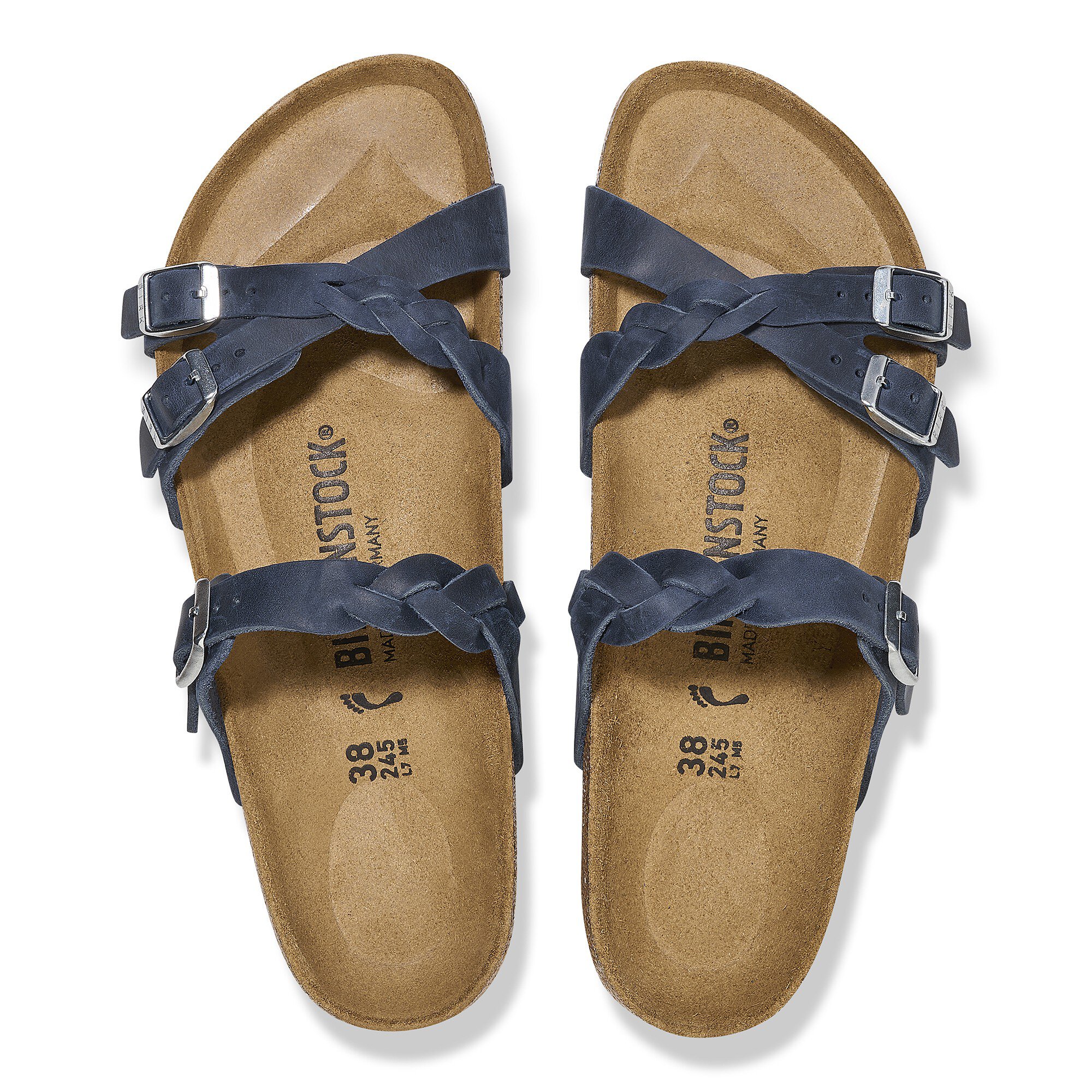 Birkenstock with braided strap store