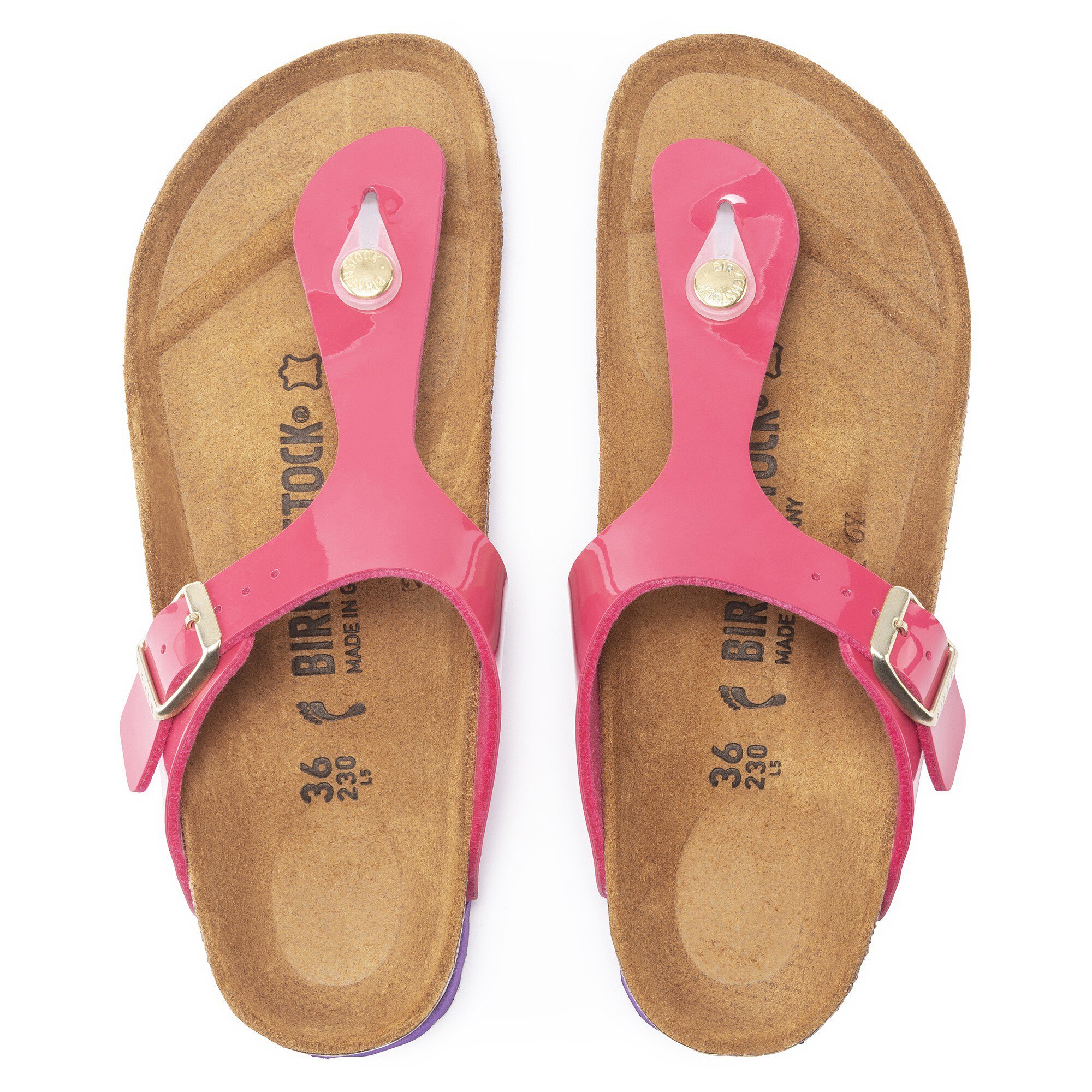 pink thong birkenstocks
