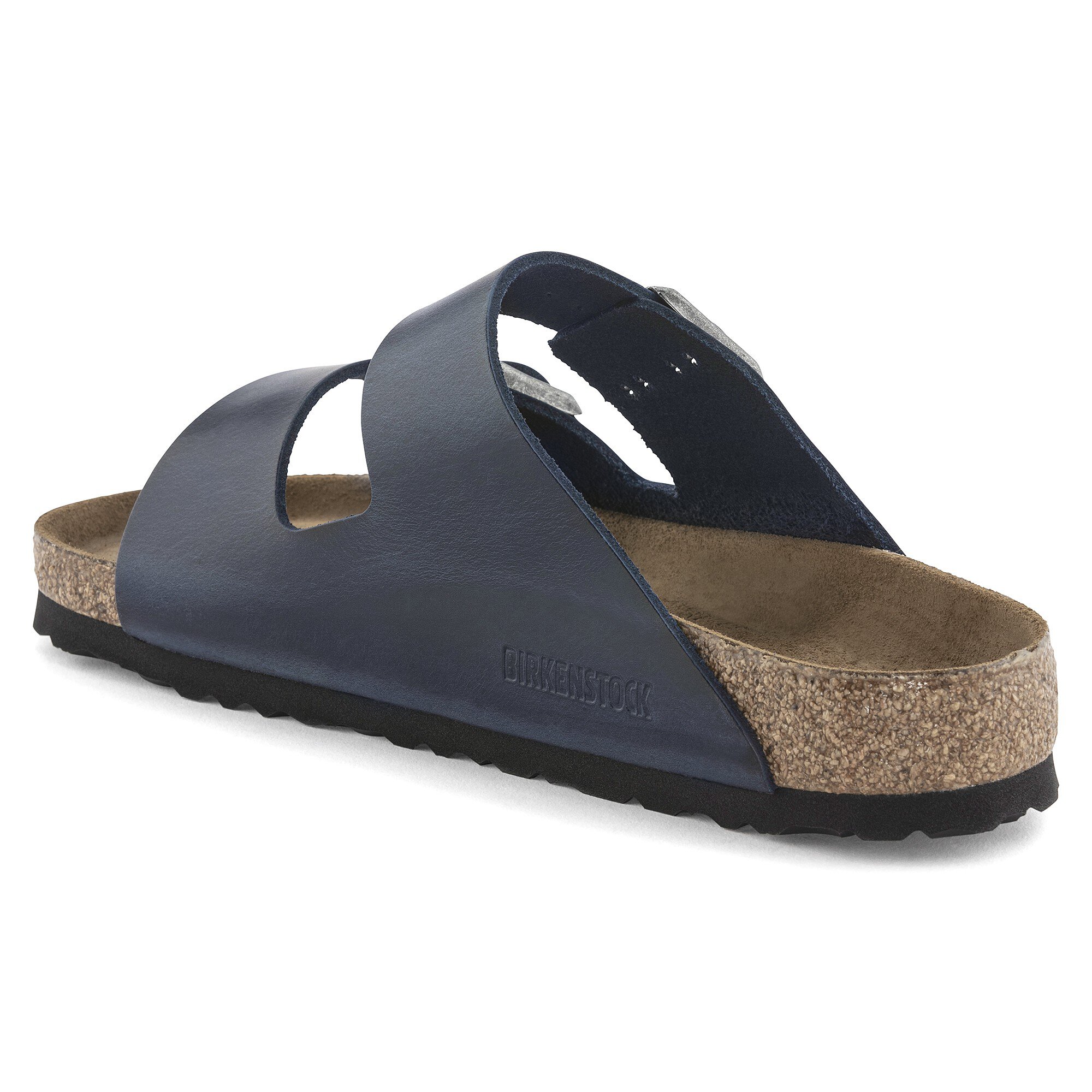 Arizona Soft Footbed Oiled Leather Blue BIRKENSTOCK
