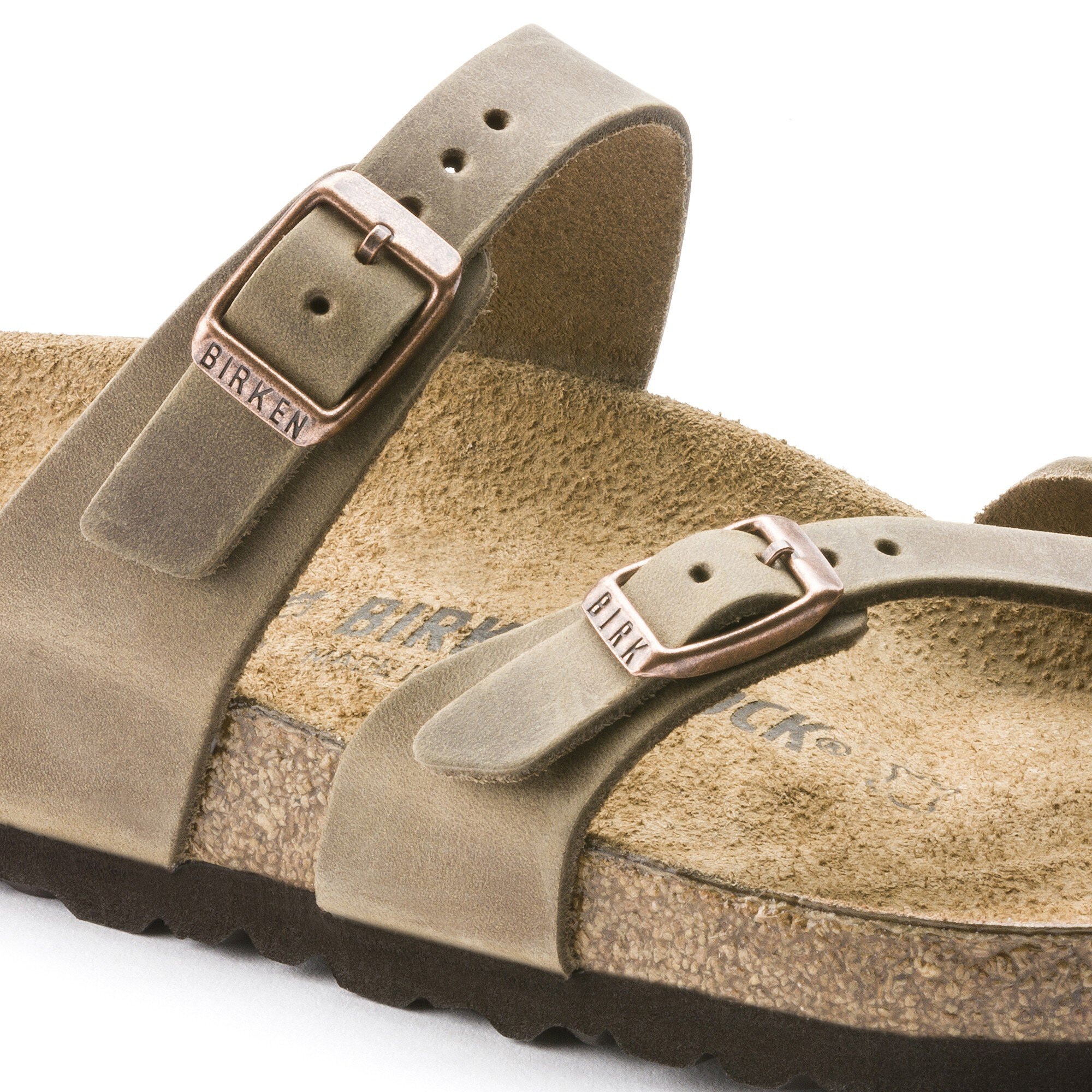 birkenstock mayari oiled leather ochre