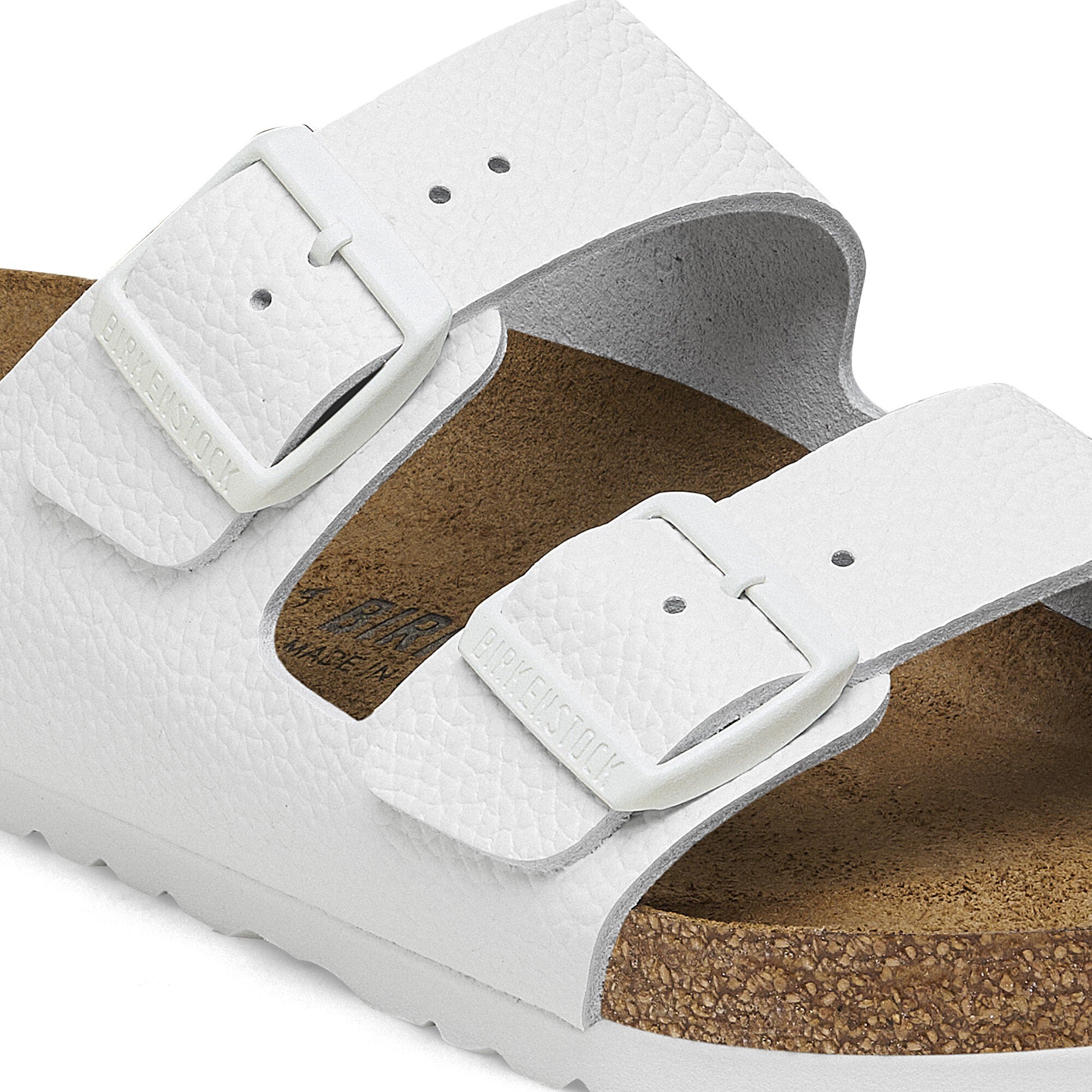 Arizona Natural Leather White | BIRKENSTOCK