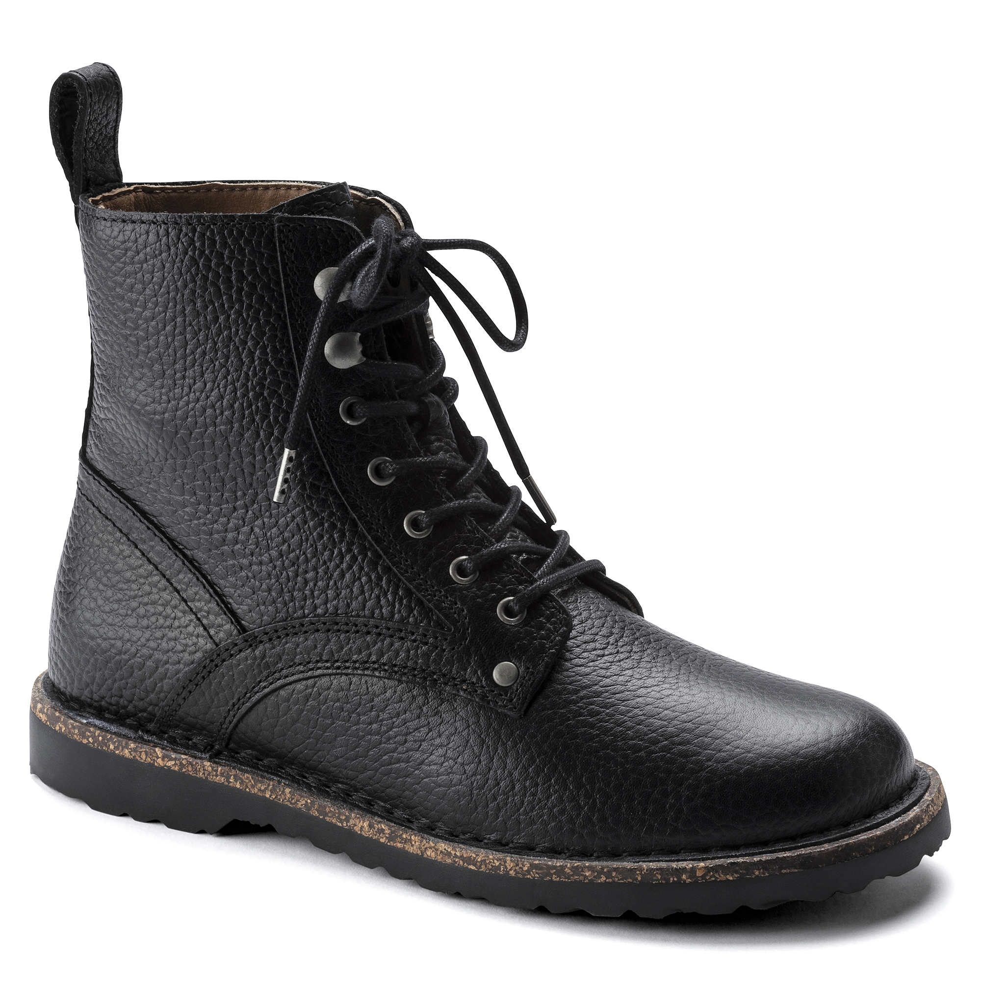 Bryson Grained Leather Black