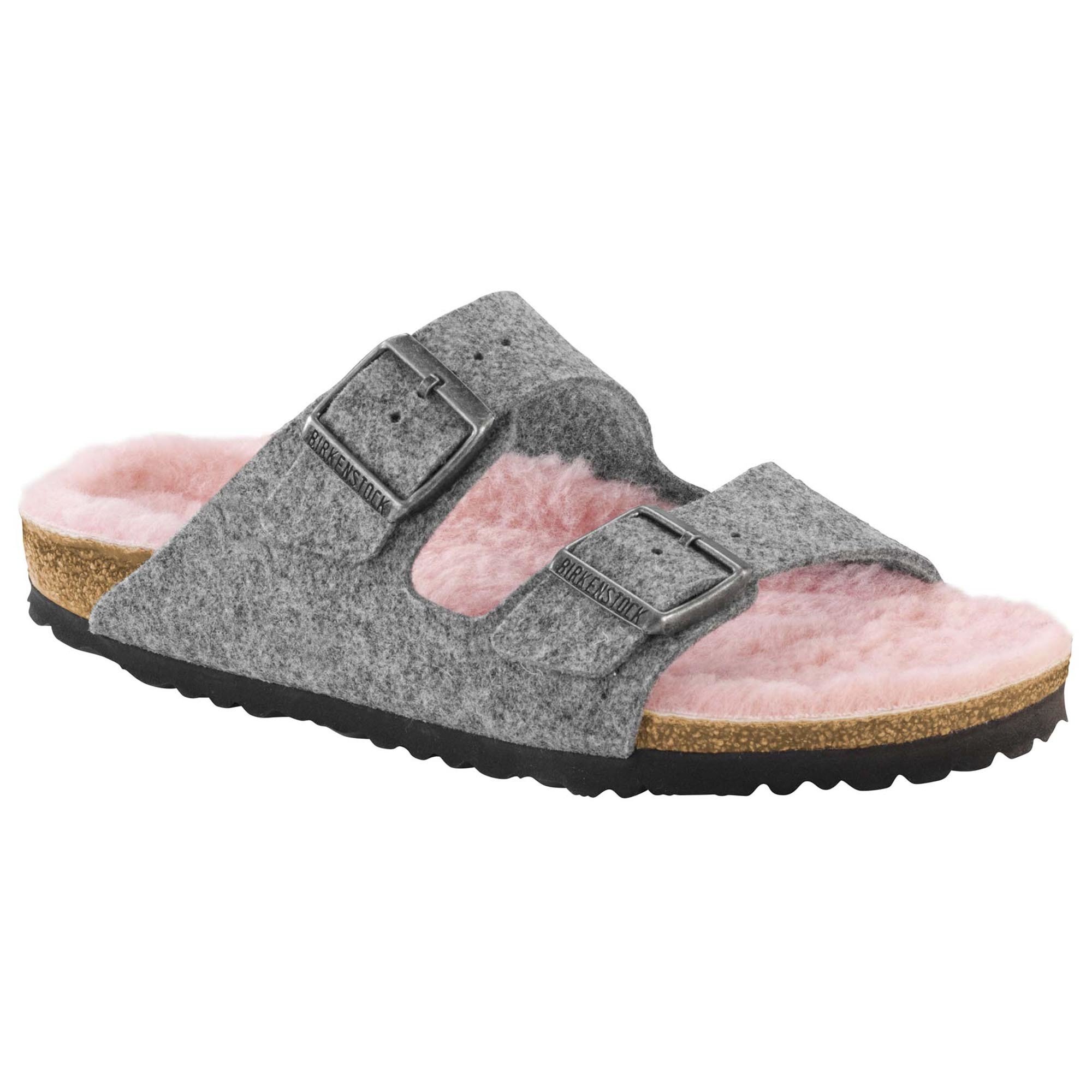 wool birkenstock sandals