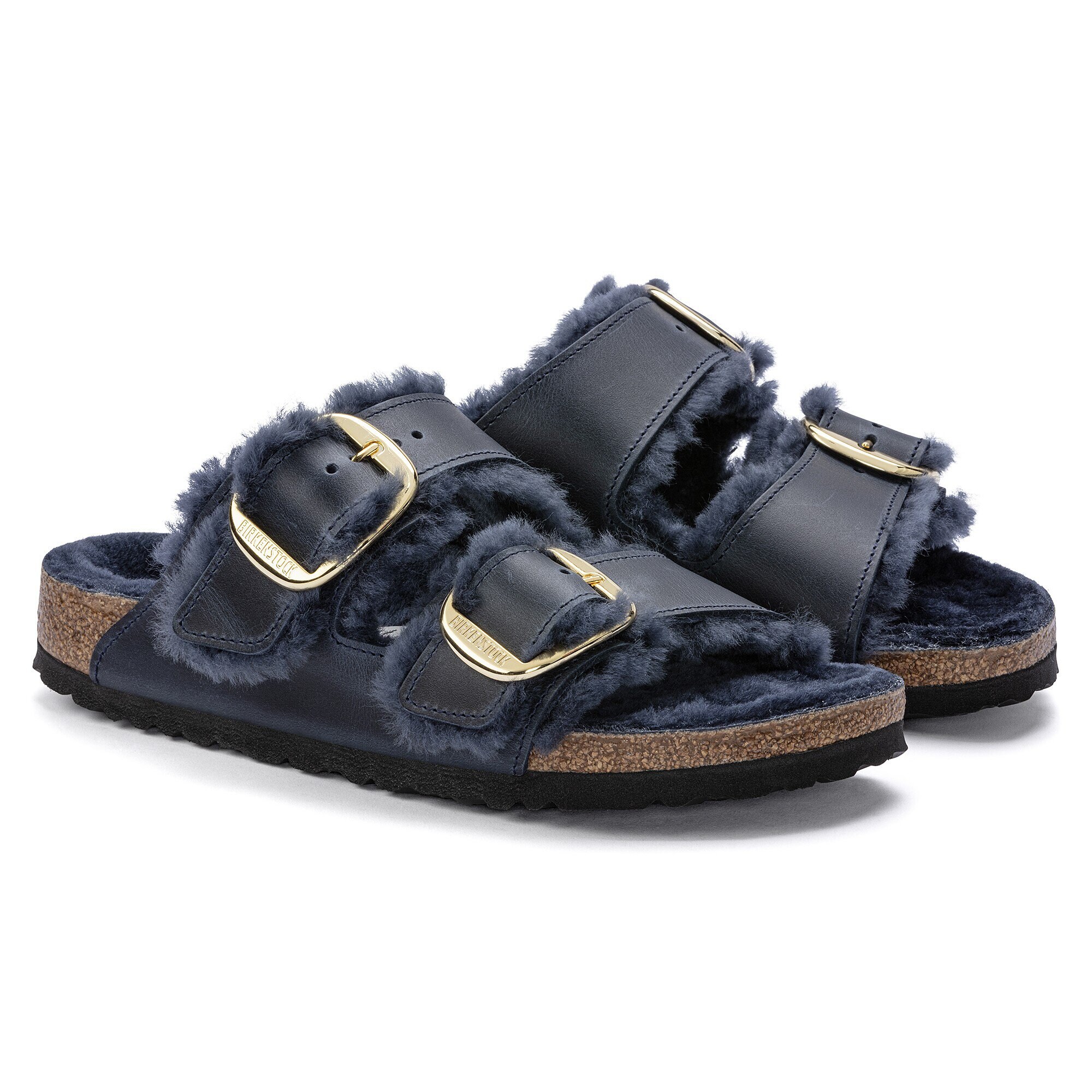 Arizona Big Buckle : Shearling Midnight - Complete Birkenstock