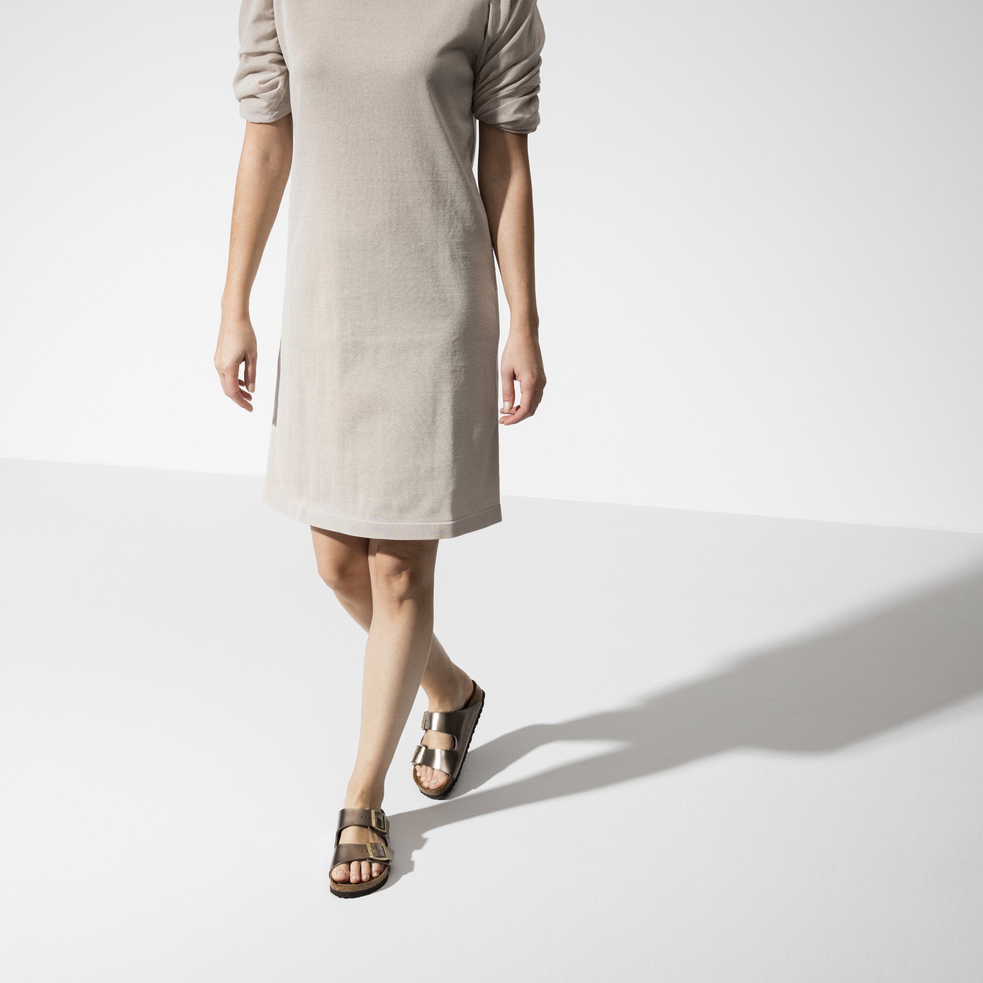 birkenstock arizona electric metallic