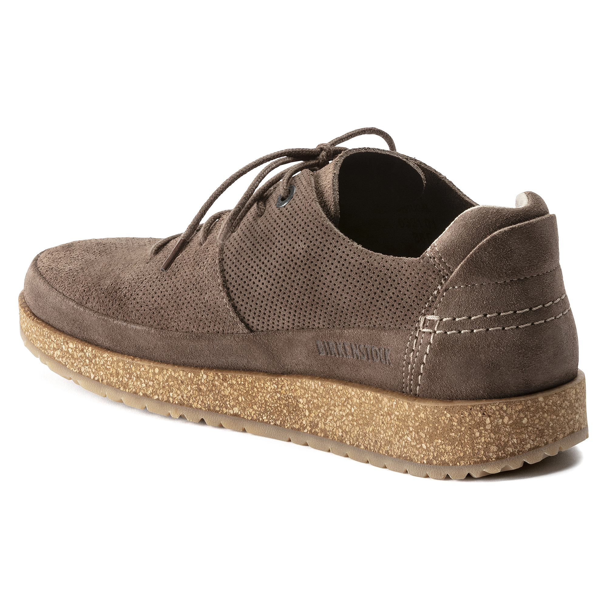 Honnef Light Suede Leather Gray Taupe | BIRKENSTOCK