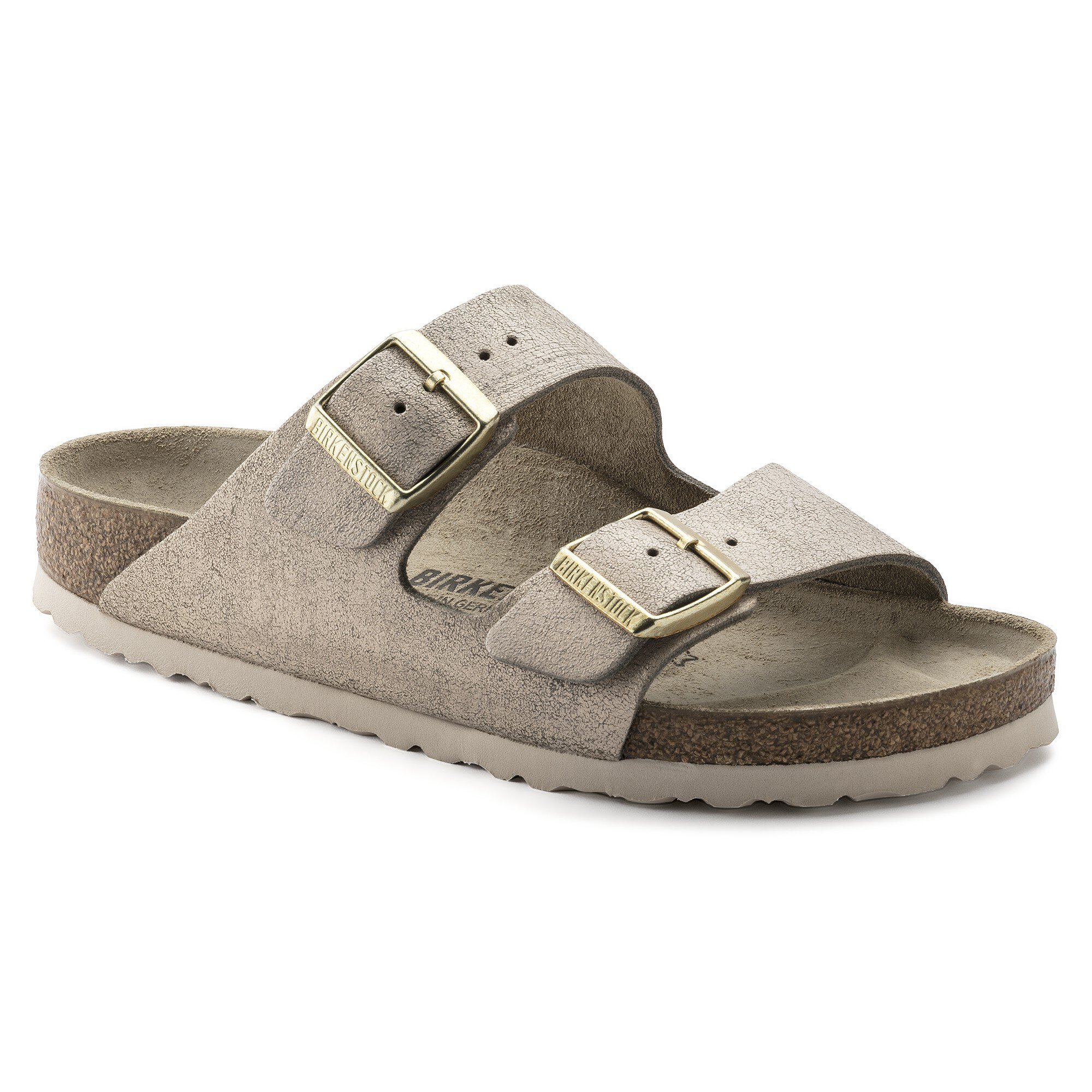 birkenstock rose gold soft footbed