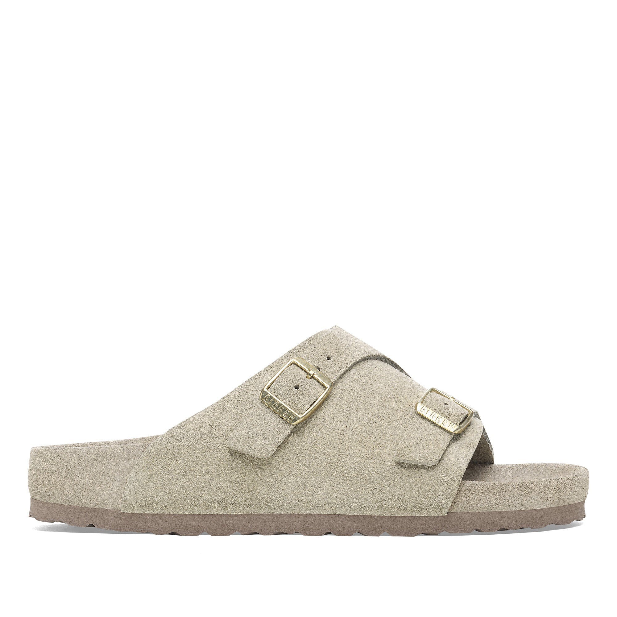 中古美品 BIRKENSTOCK ZURICH TAUPE Birkenstock Zurich Taupe Suede