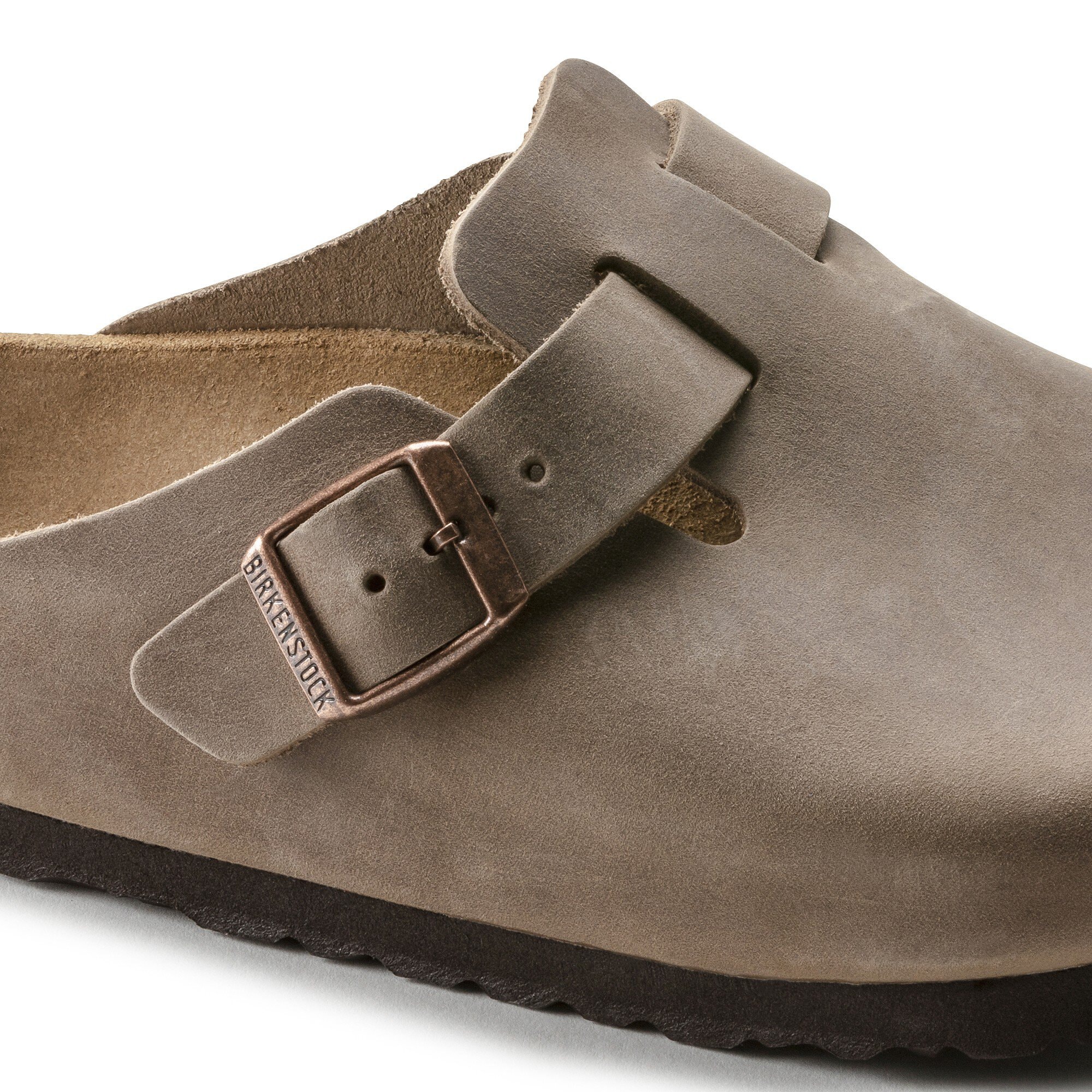 talent Utålelig Identitet Boston Oiled Leather Tobacco Brown | BIRKENSTOCK