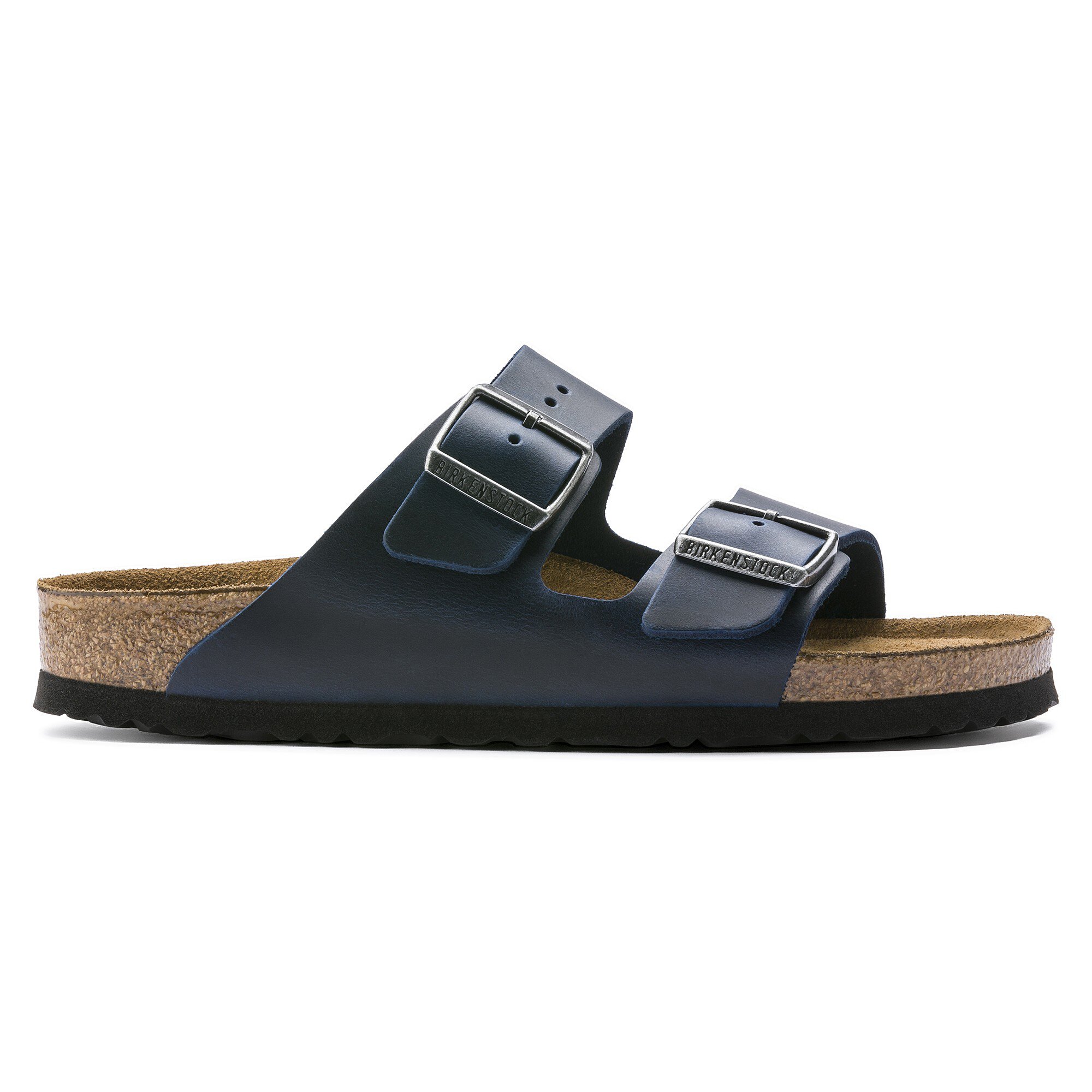 Arizona Soft Footbed Oiled Leather Blue | BIRKENSTOCK