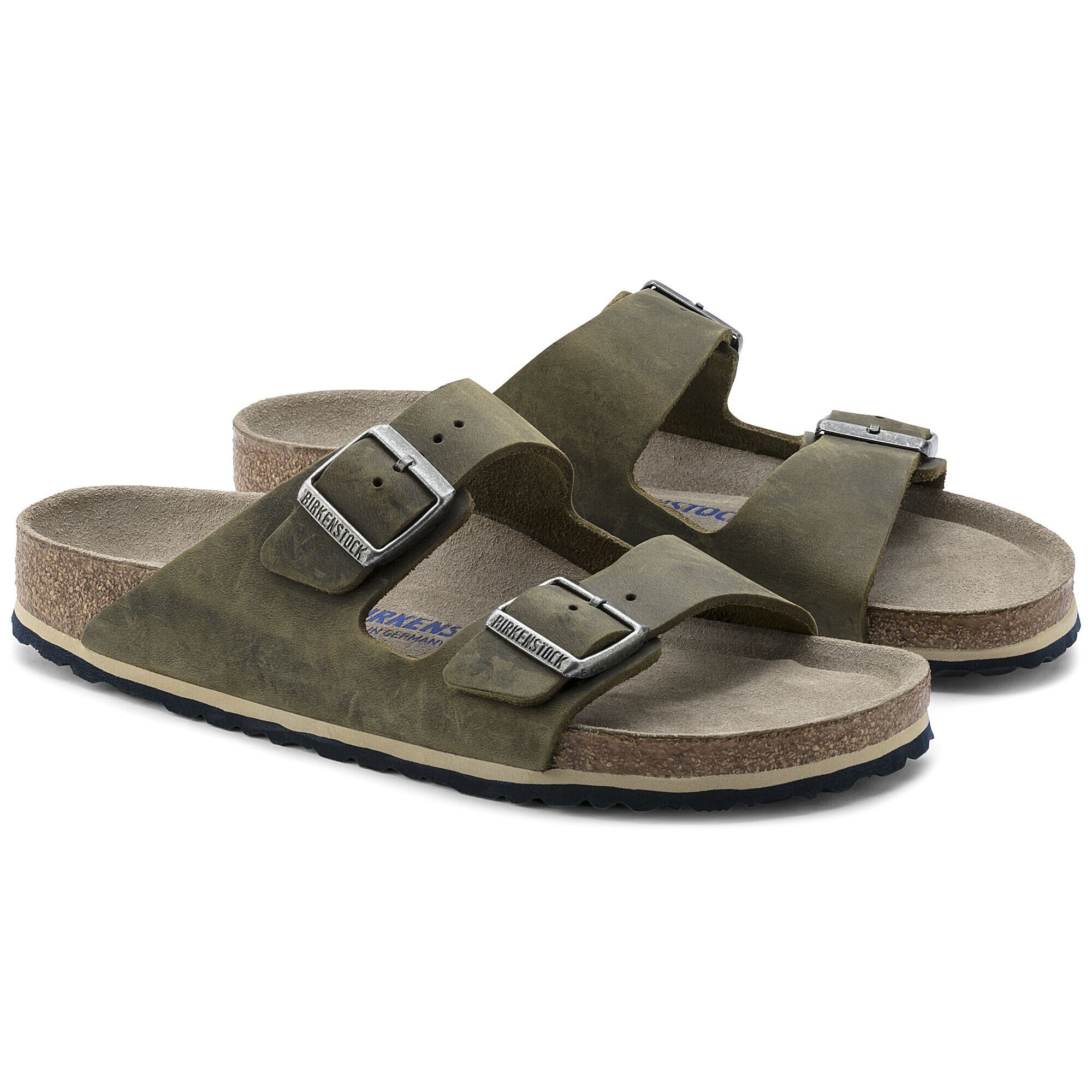birkenstock arizona oiled leather soft footbed
