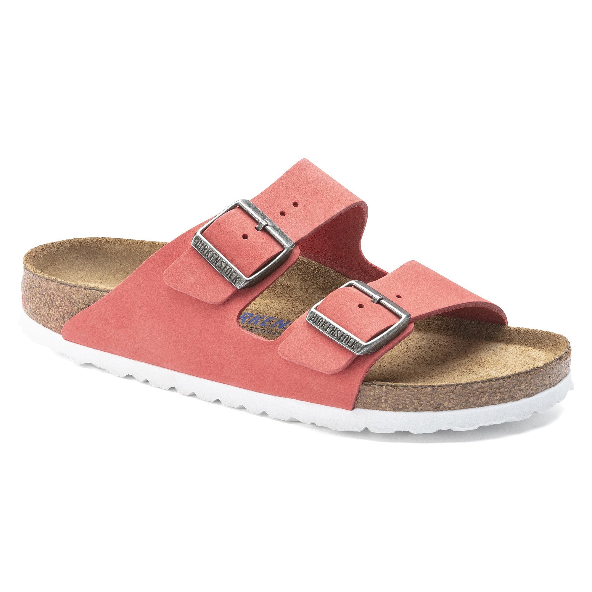 birkenstock arizona coral
