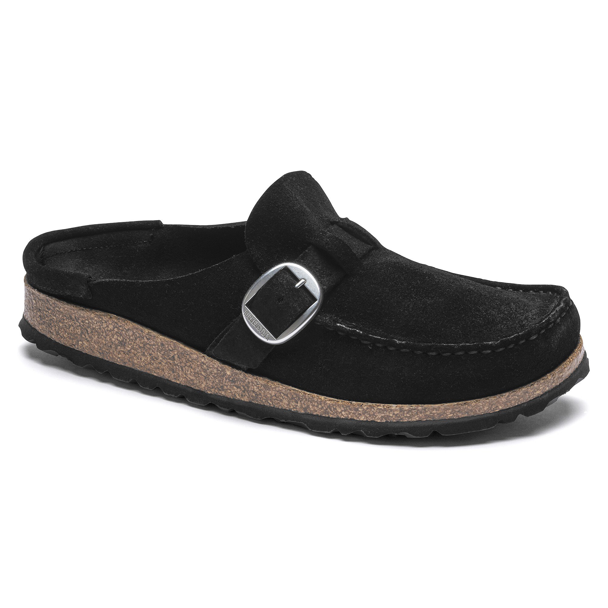 i tilfælde af vene Multiplikation Buckley Suede Leather Black | BIRKENSTOCK