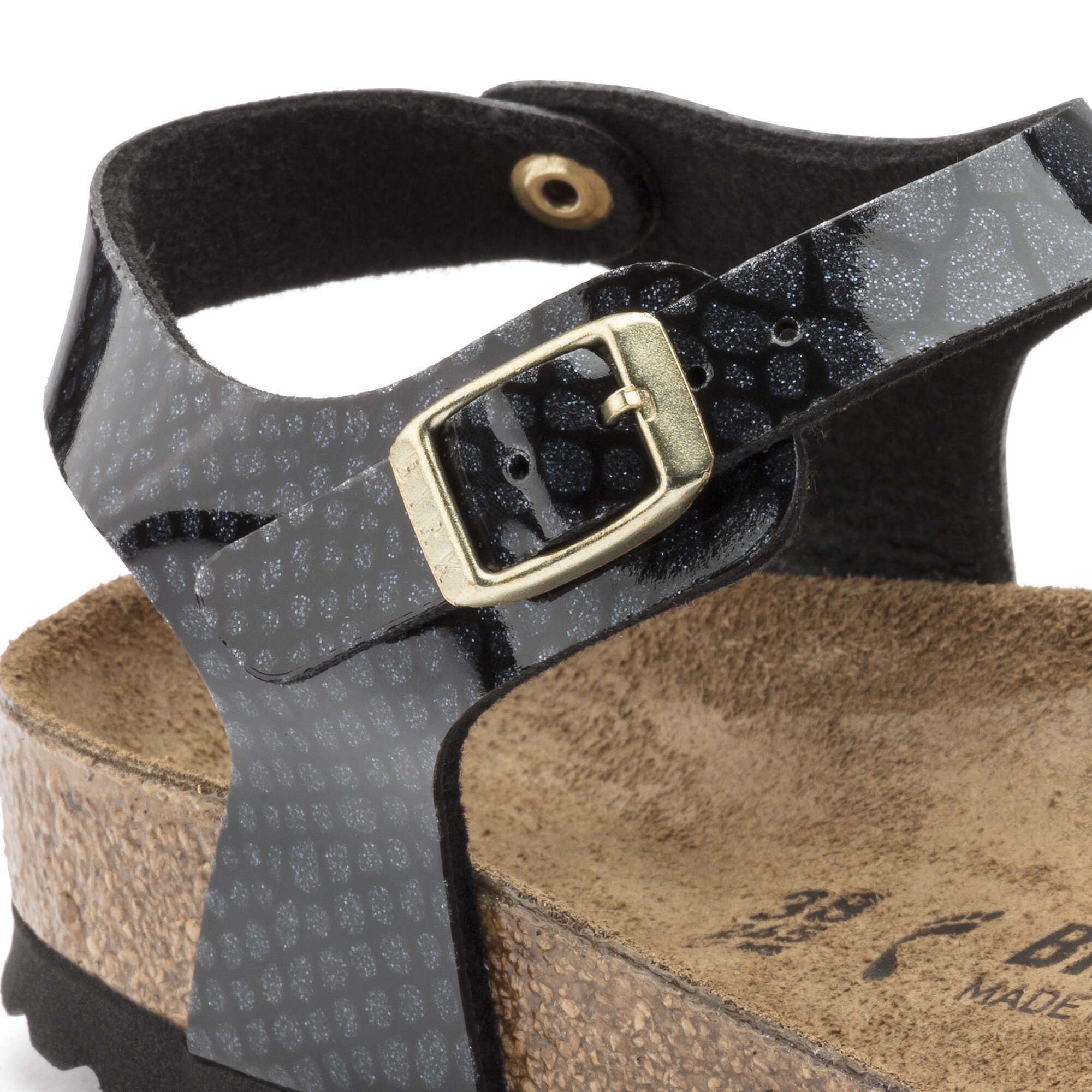 birkenstock arizona magic snake black