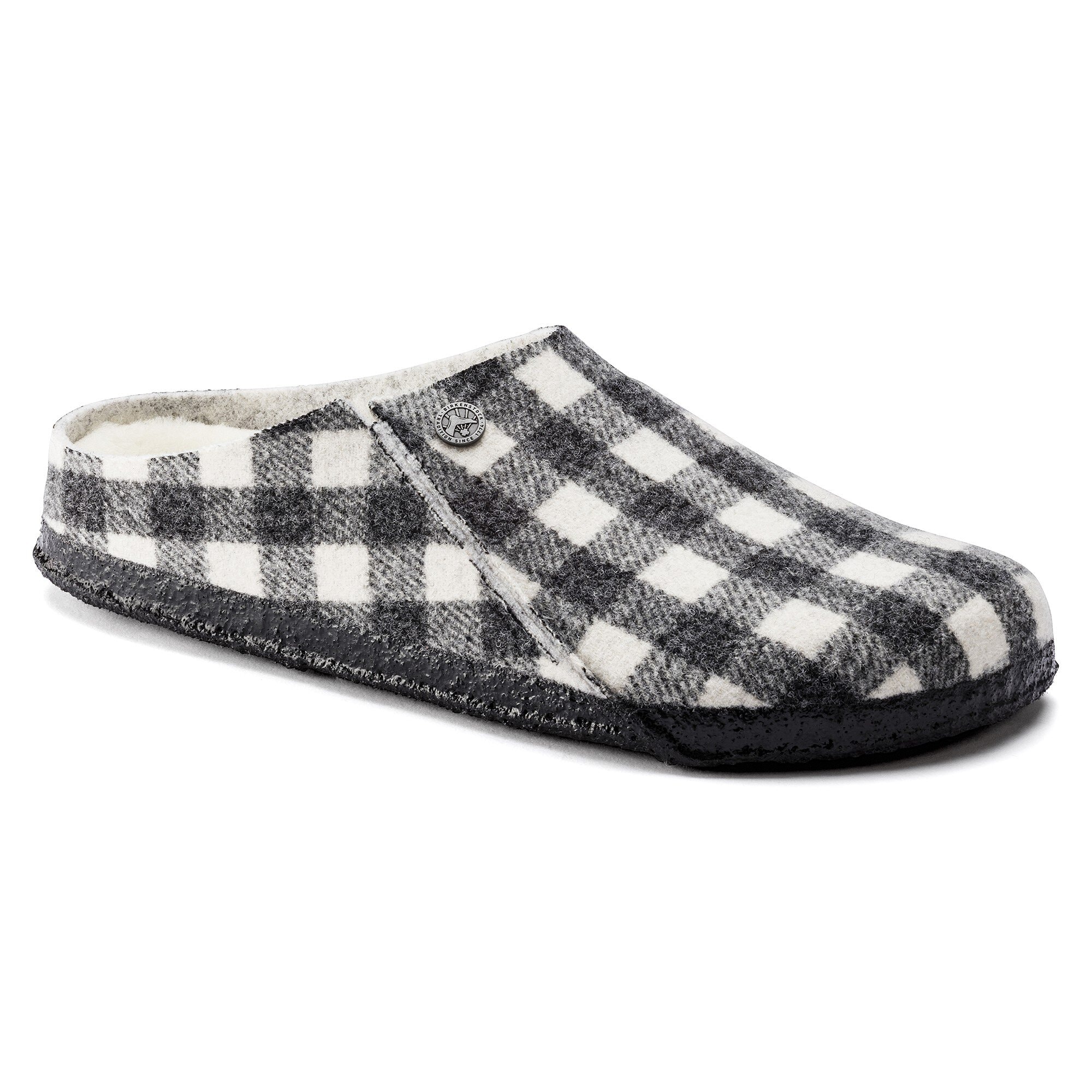 Birkenstock Arizona Shearling Plaid White  BIRKENSTOCK ATTITUDES –  Birkenstock Attitudes