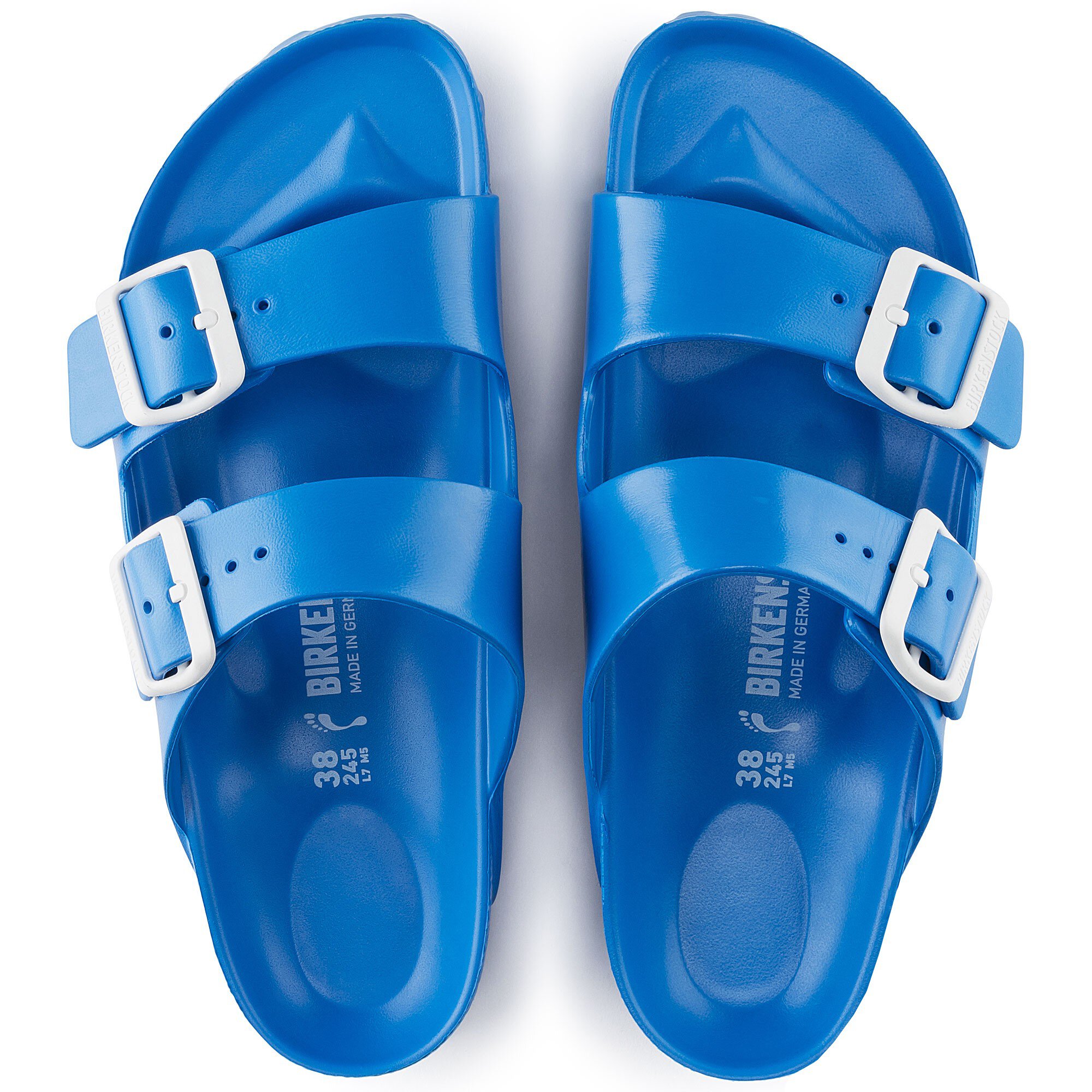 royal blue birkenstocks