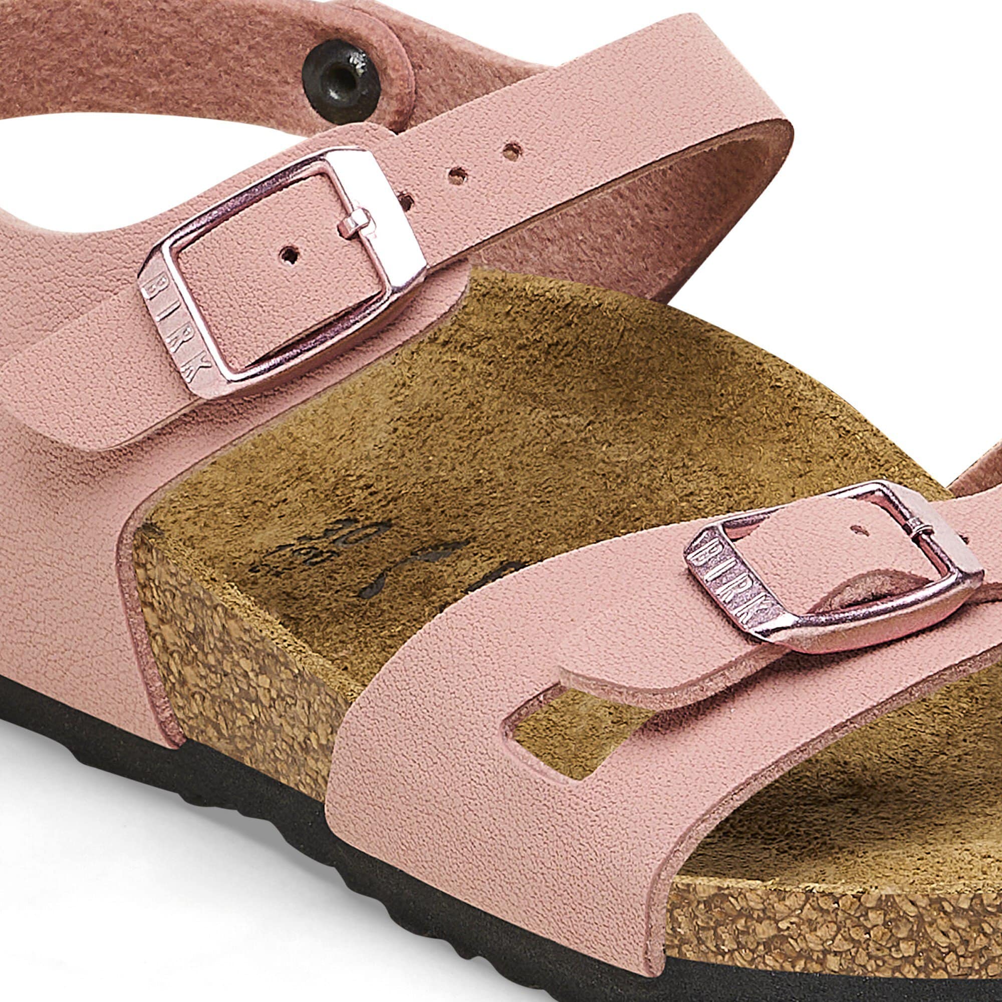Rio Kids Birko Flor Nubuk Pink Clay BIRKENSTOCK