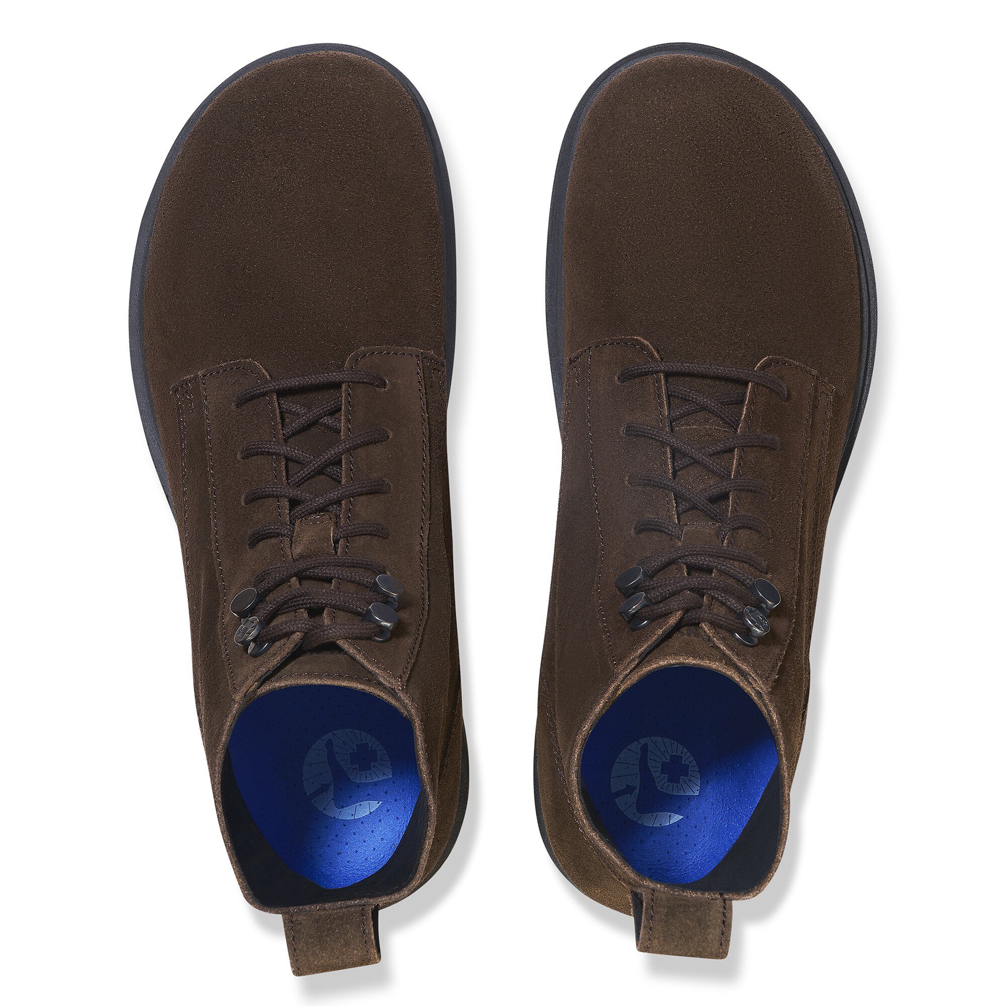 休日限定 Men Mid Lace Highwood Suede BIRKENSTOCK | Mocha Leather 靴