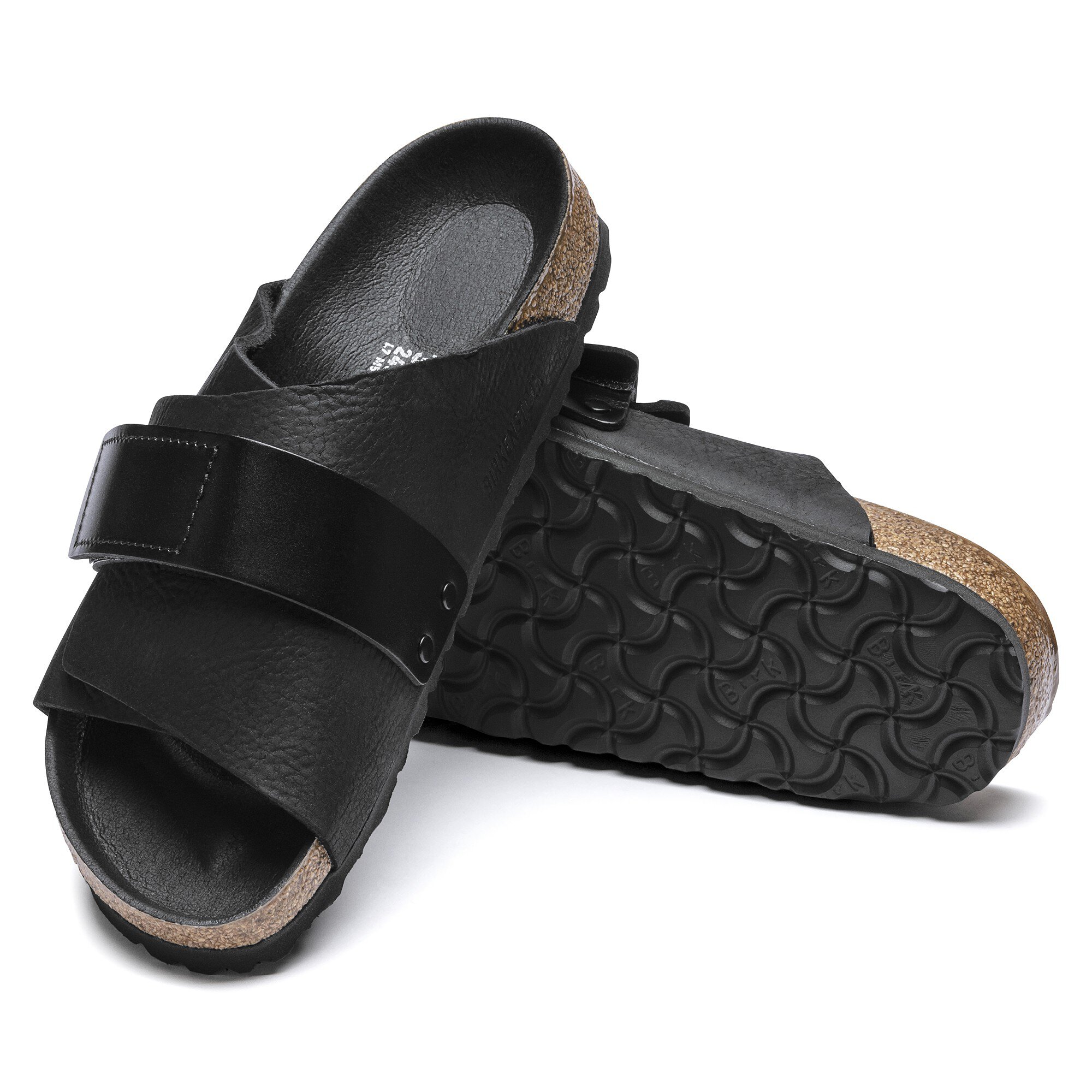 Kyoto/キョウト ヌバックレザー/Birko-Flor ブラック | BIRKENSTOCK