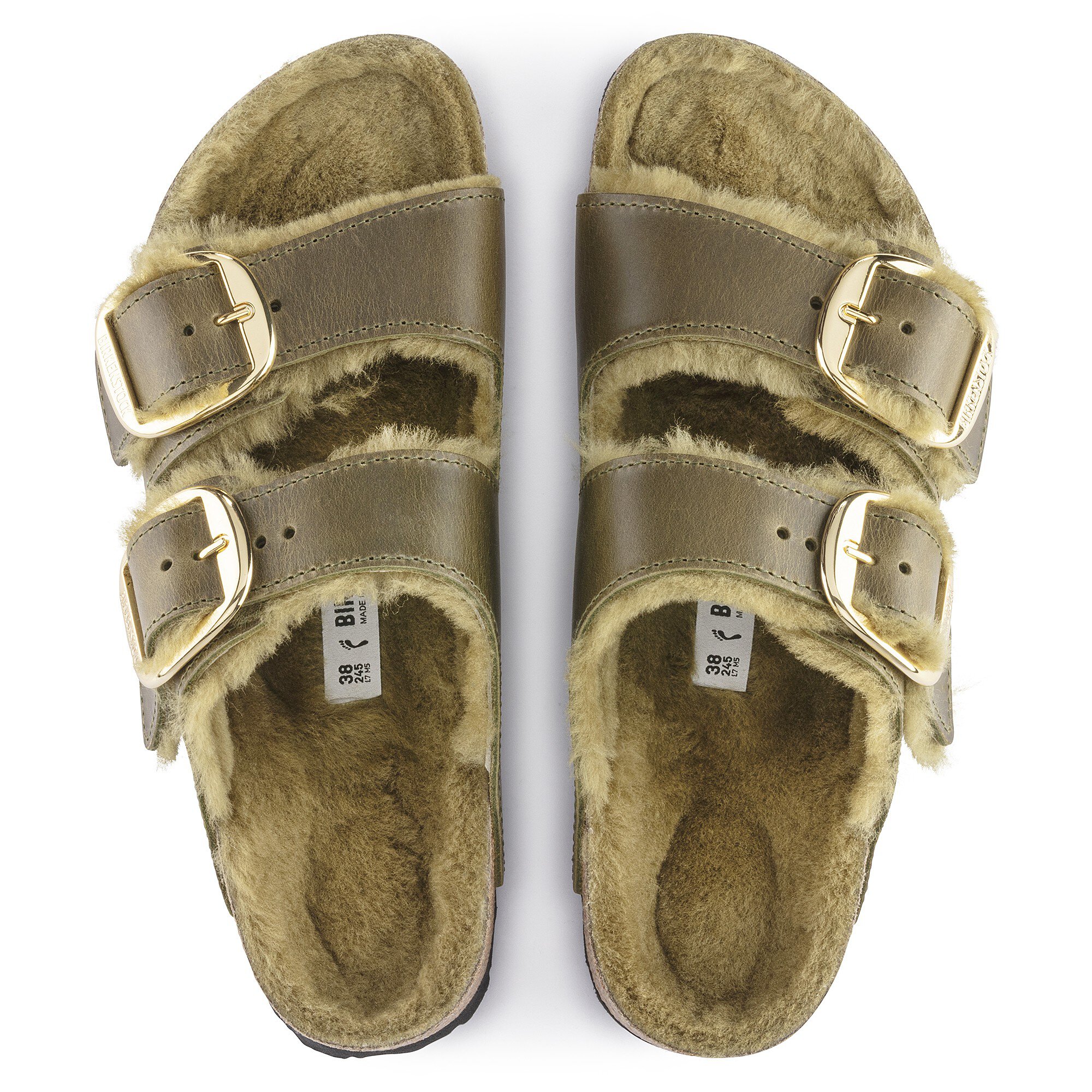 Birkenstock shearling sale deals