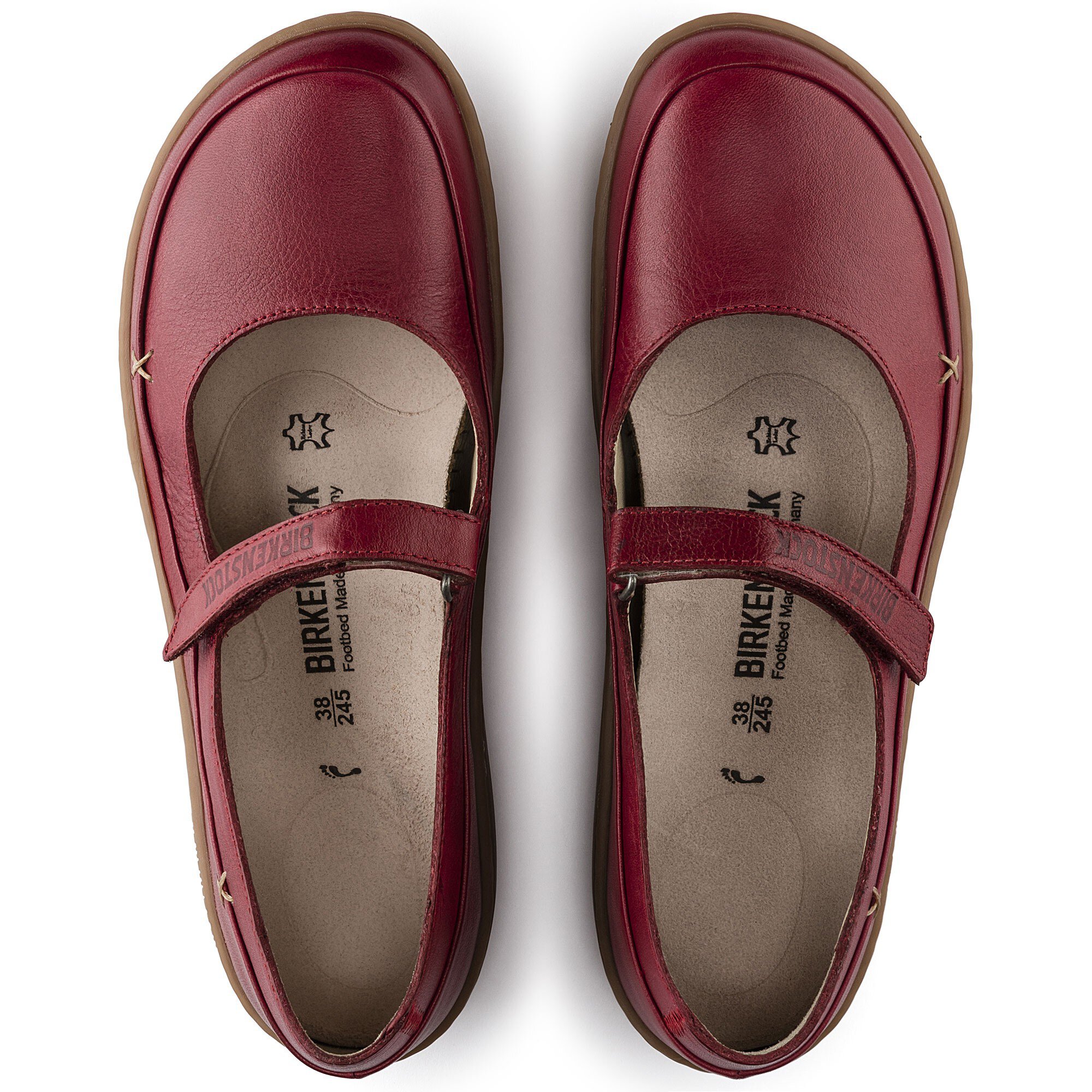 Iona Natural Leather Red | shop online 