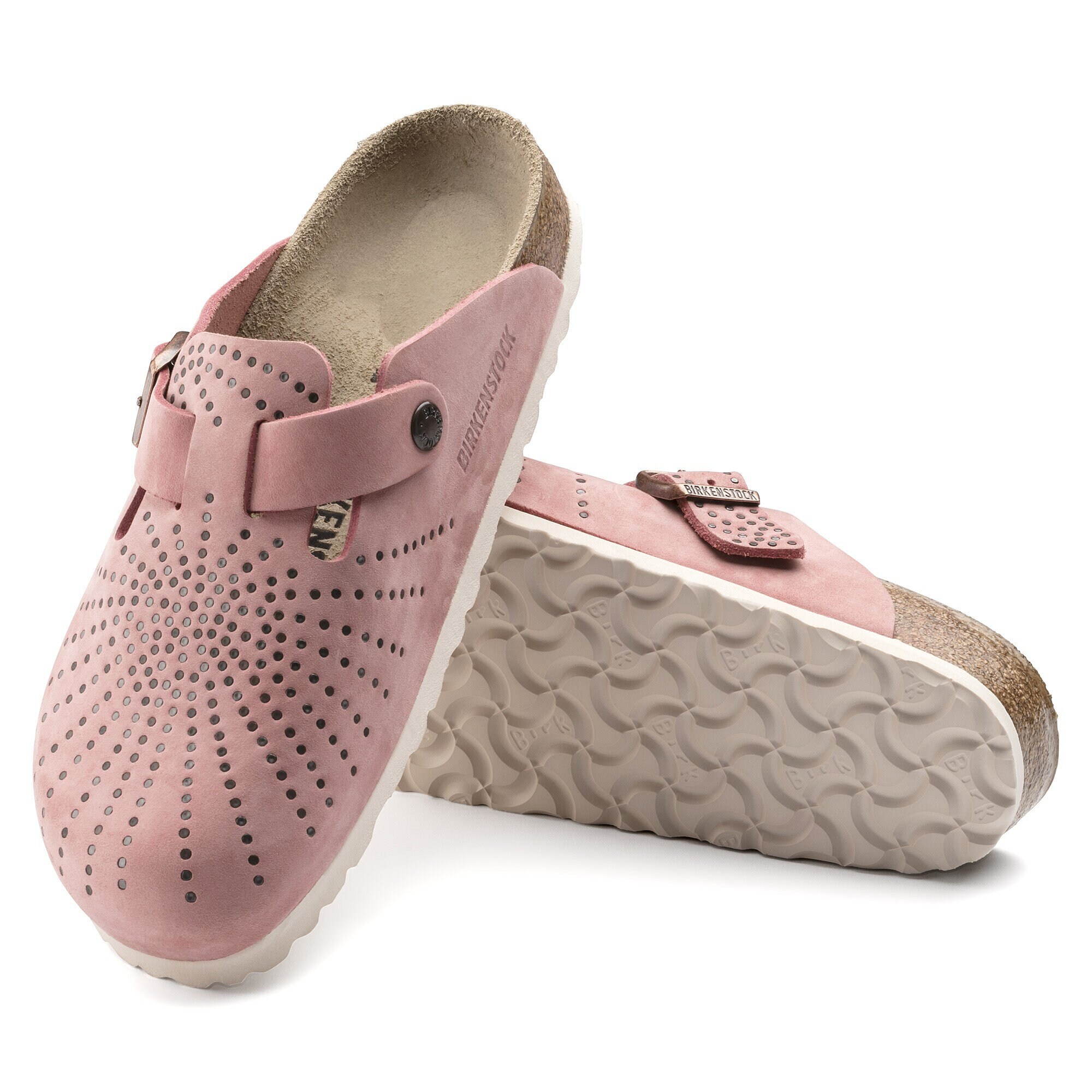 birkenstock boston pink