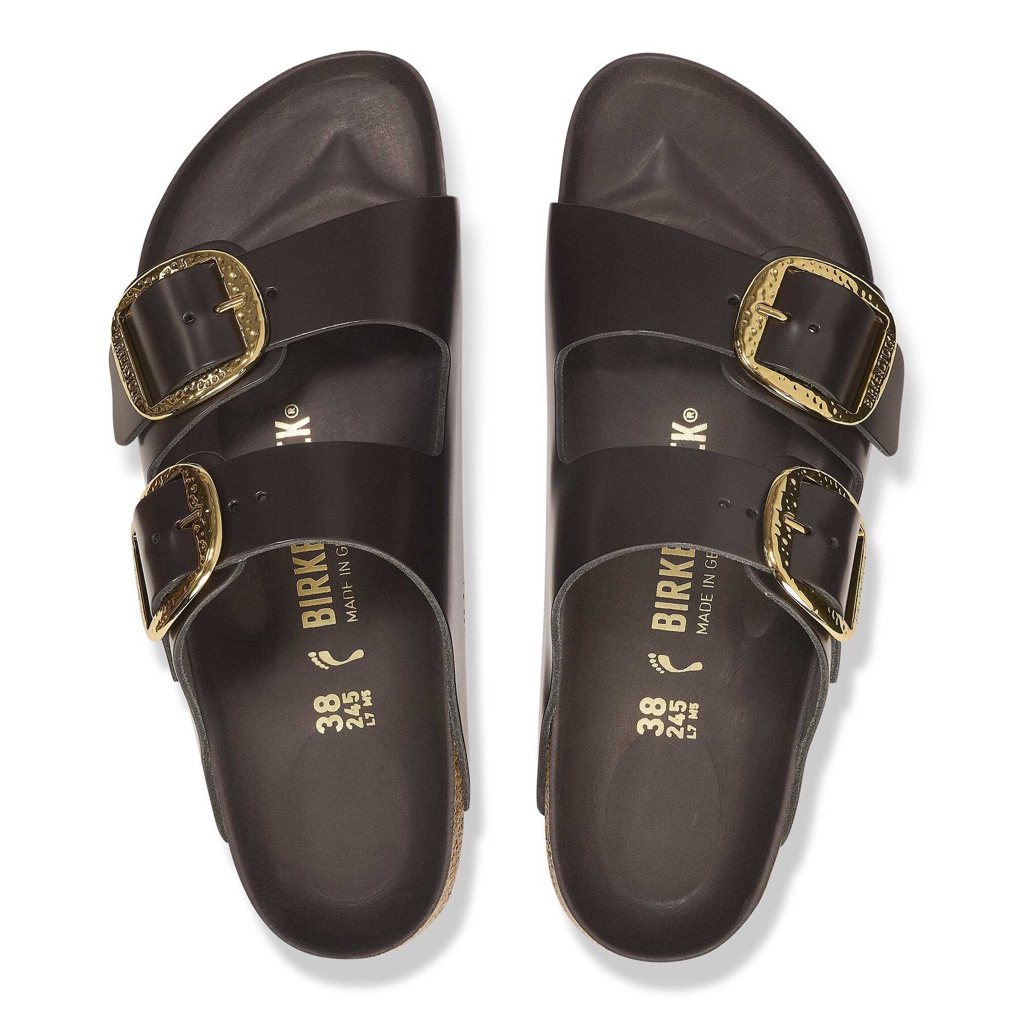 靴 BIRKENSTOCK Arizona 38 BIRKENSTOCK ARIZONA EXQUISITE - WHITE - LEATHER – Plaza Shoe