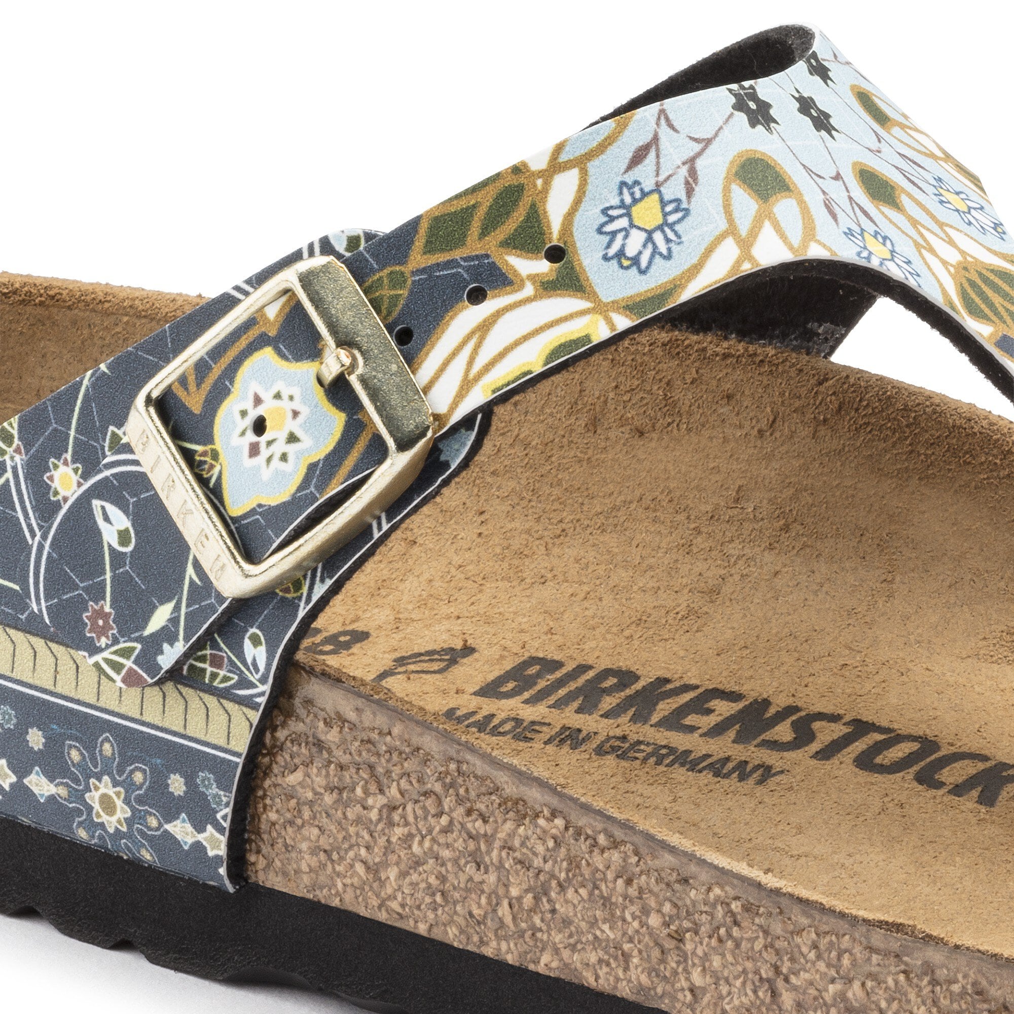 birkenstock florida ancient mosaic blue
