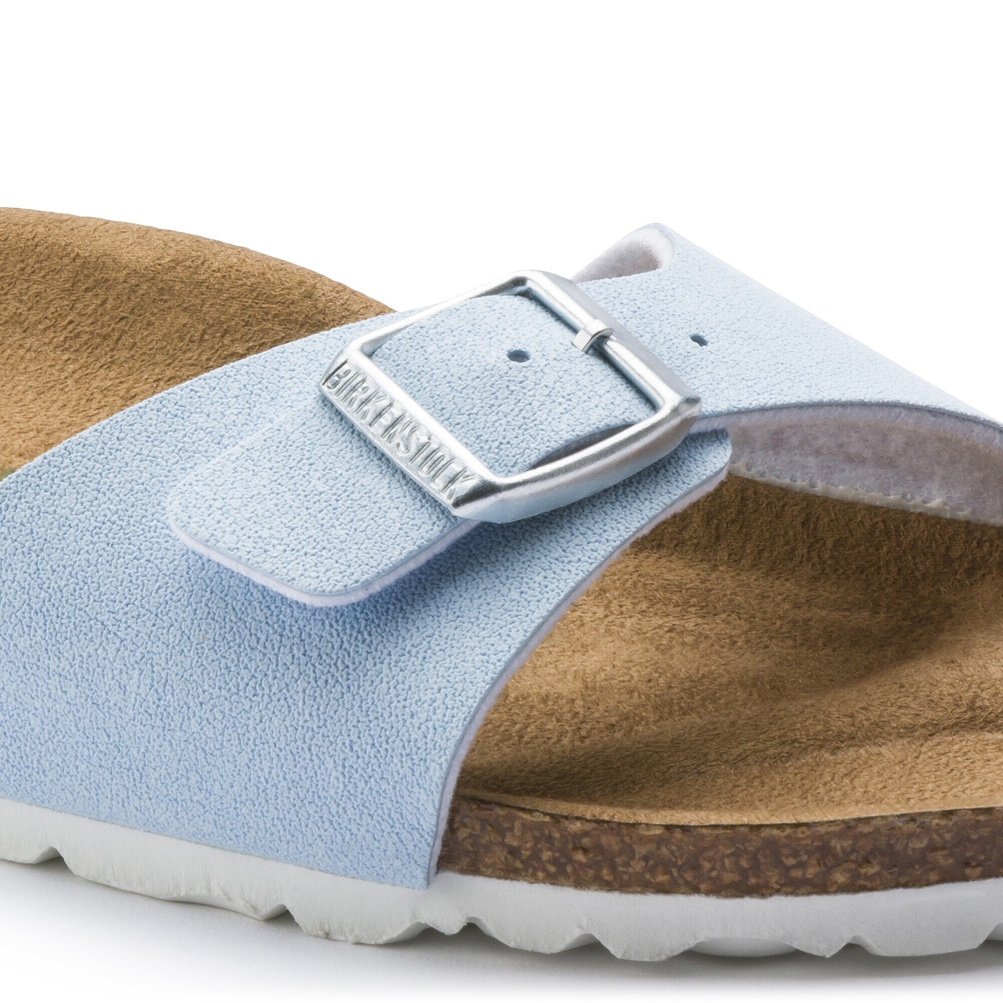 brushed sky birkenstock