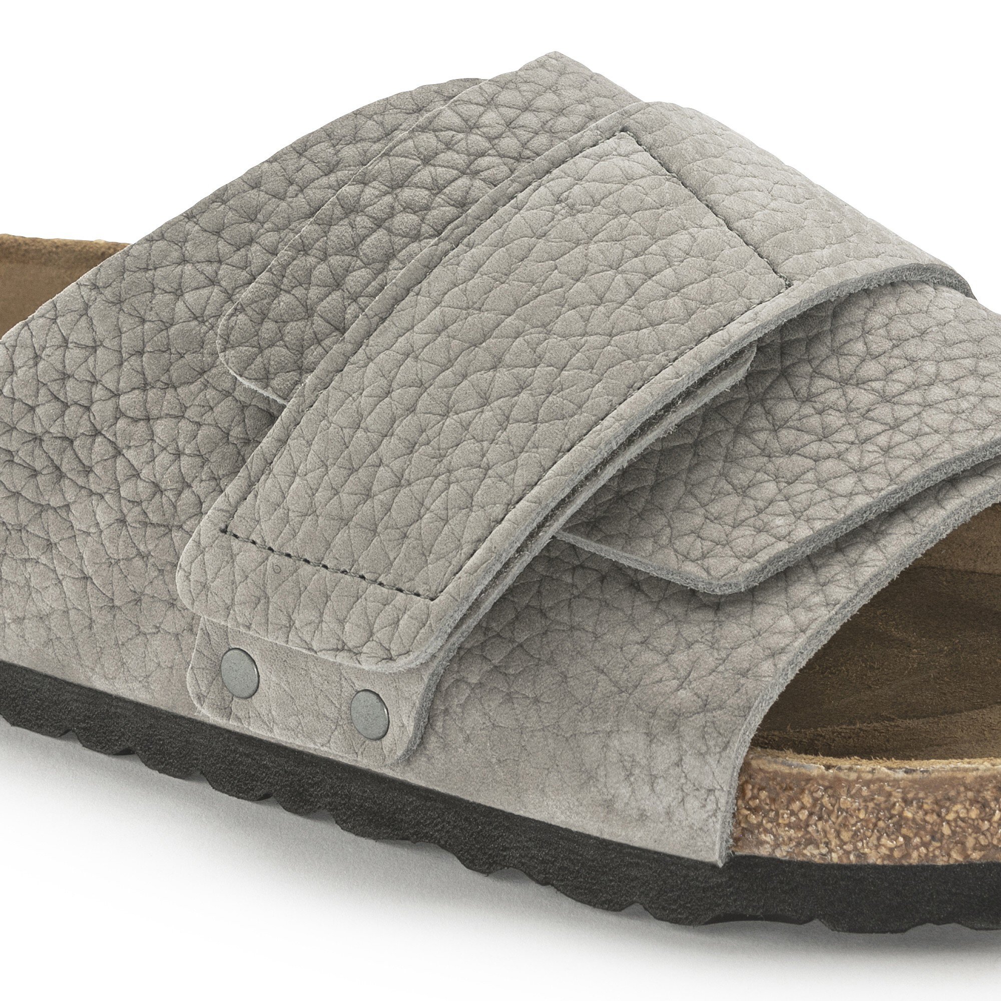 Kyoto Nubuk Leather Desert Buck Whale Gray | BIRKENSTOCK