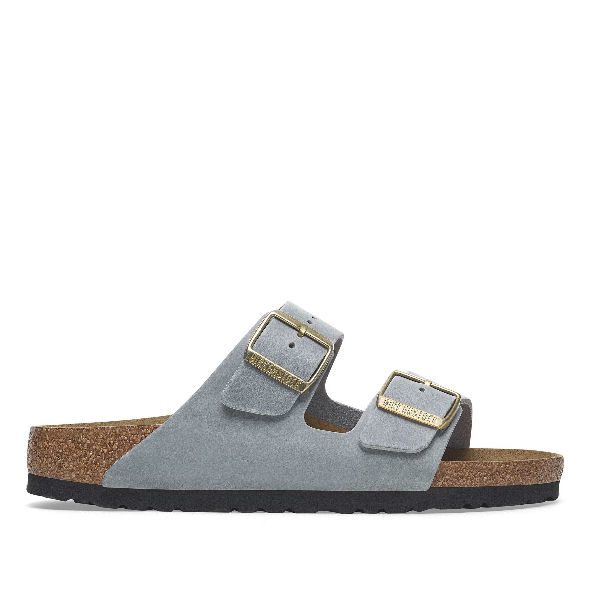 値下げ！美品BIRKENSTOCK 37 24cm Arizona Waxy Leather Basalt Gray | BIRKENSTOCK