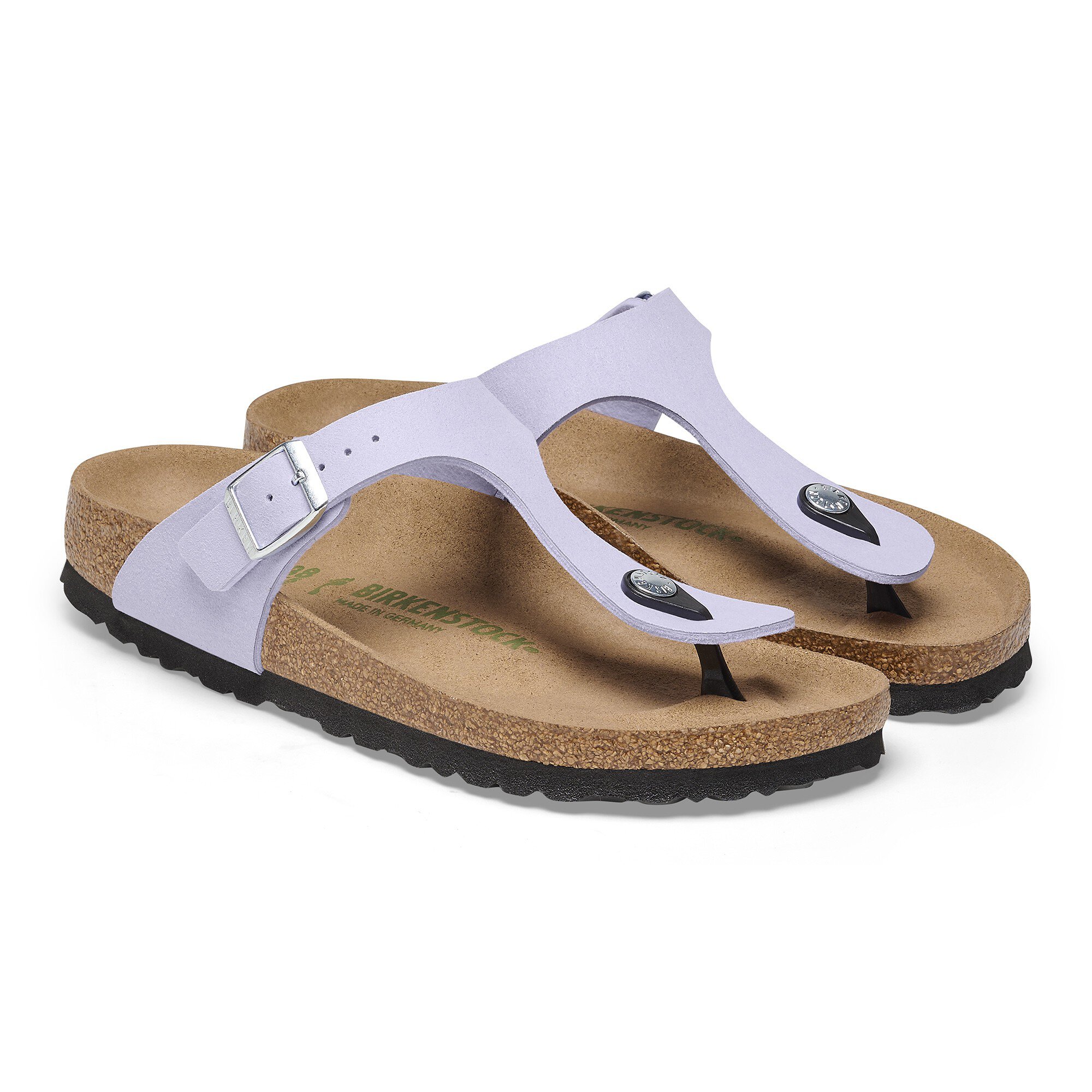 geluk Rusland Vervuild Gizeh Synthetisch materiaal Soft Birki Vegan Purple Fog | BIRKENSTOCK