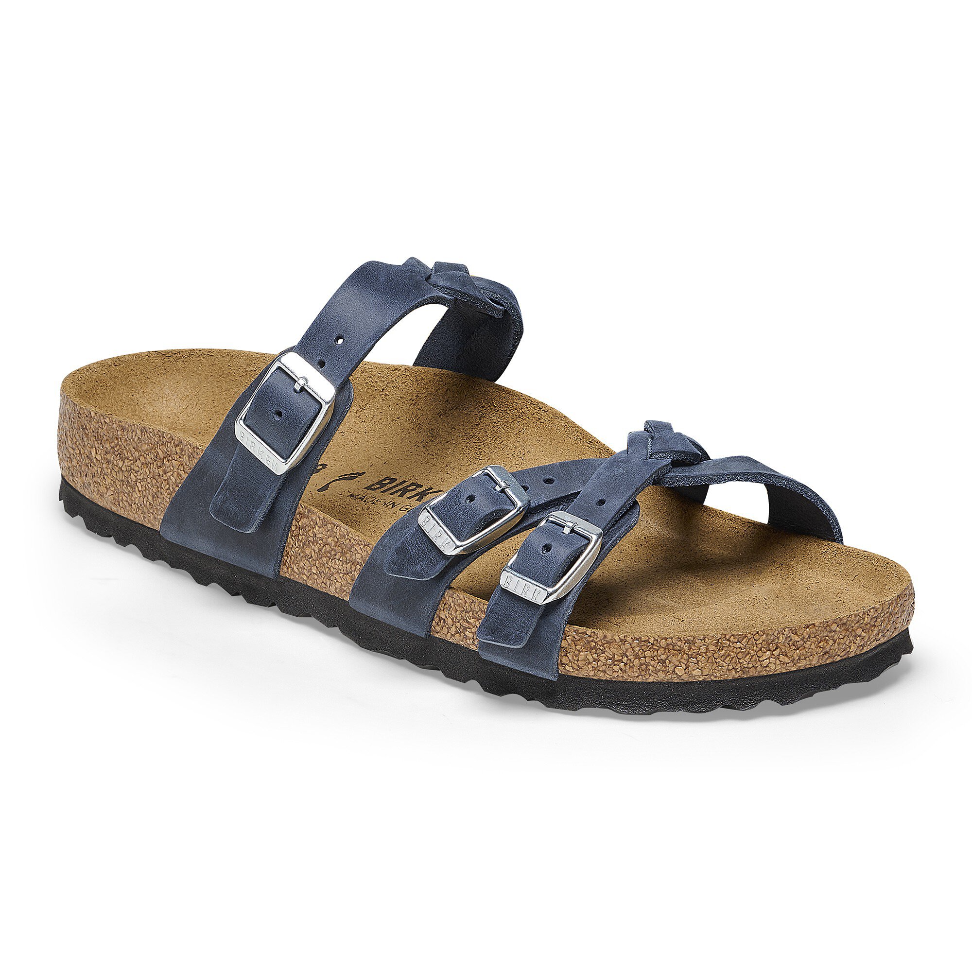 Franca Navy Leather Oiled | BIRKENSTOCK