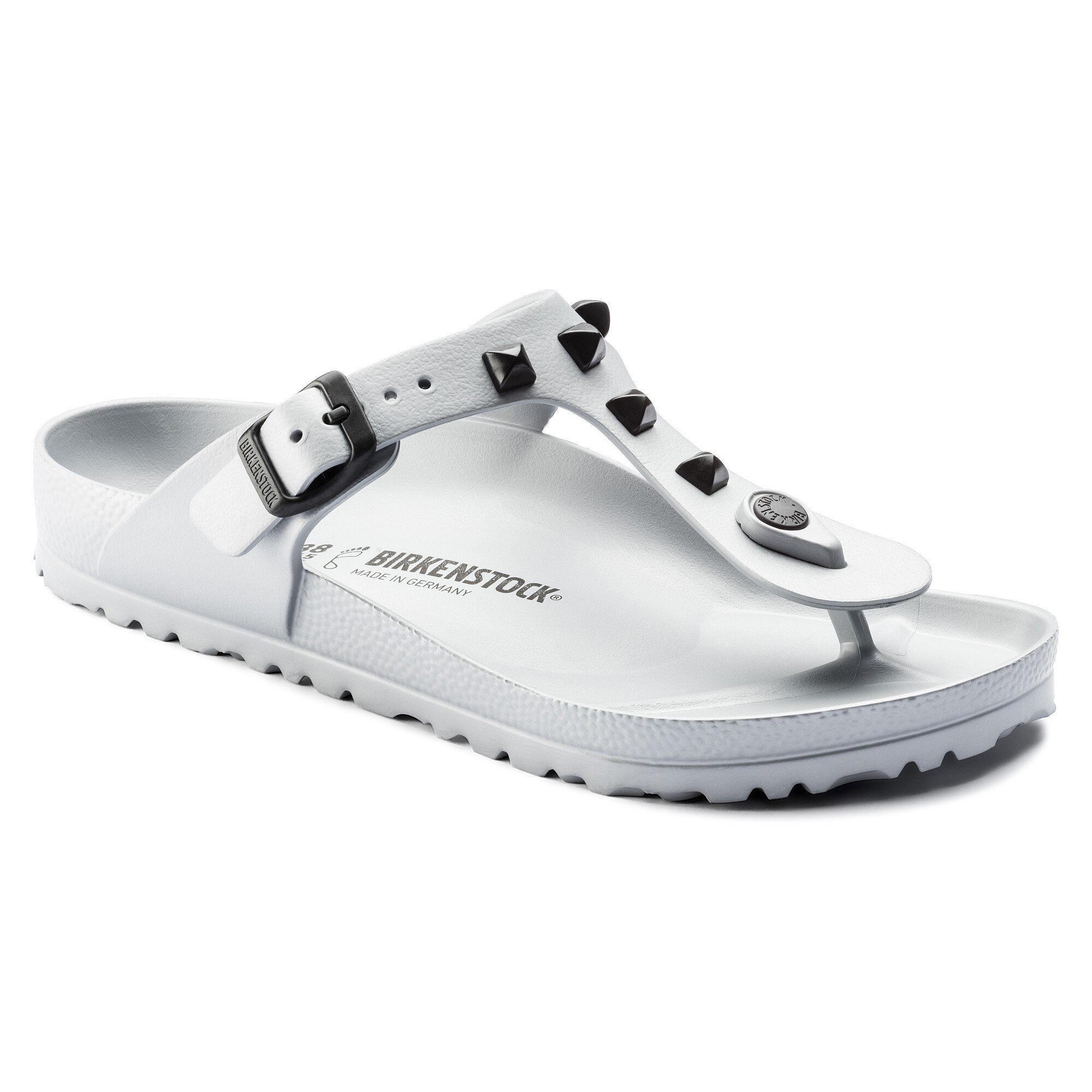 Gizeh Essentials Studded Silver | BIRKENSTOCK