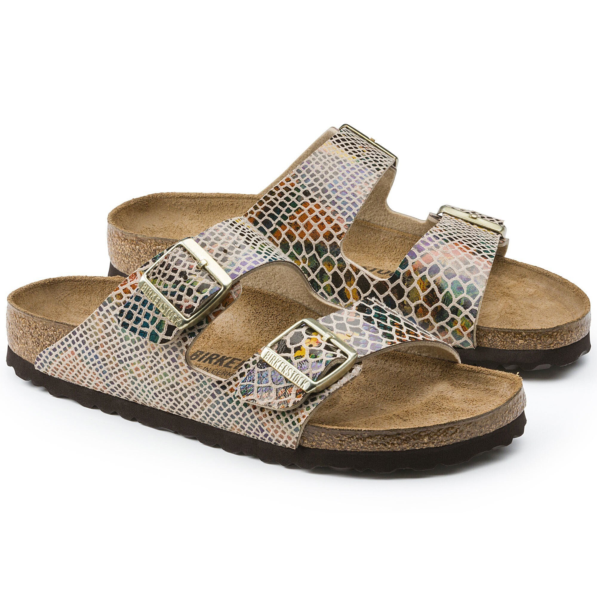 birkenstock arizona snake multi