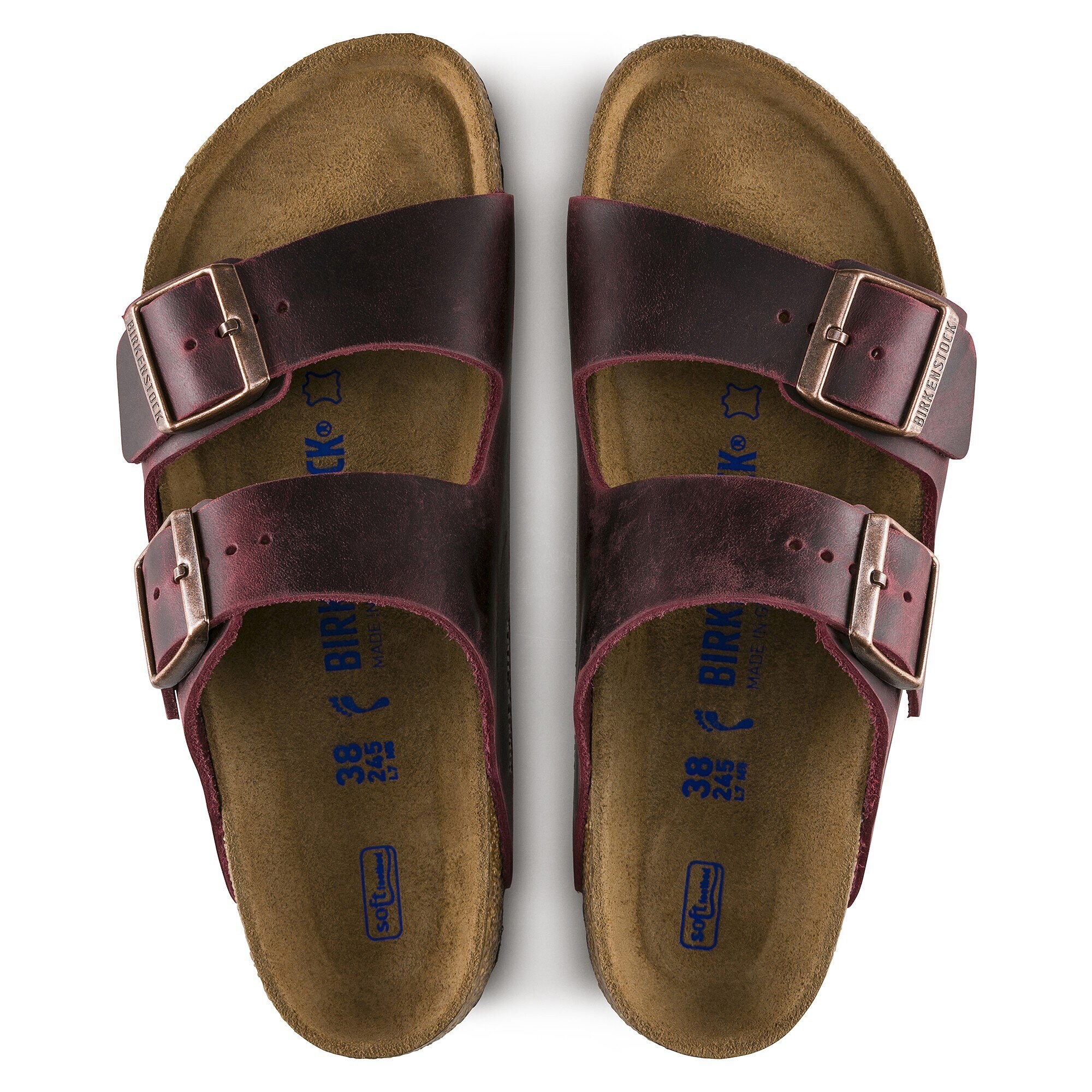 Arizona Oiled Leather Zinfandel shop online at BIRKENSTOCK