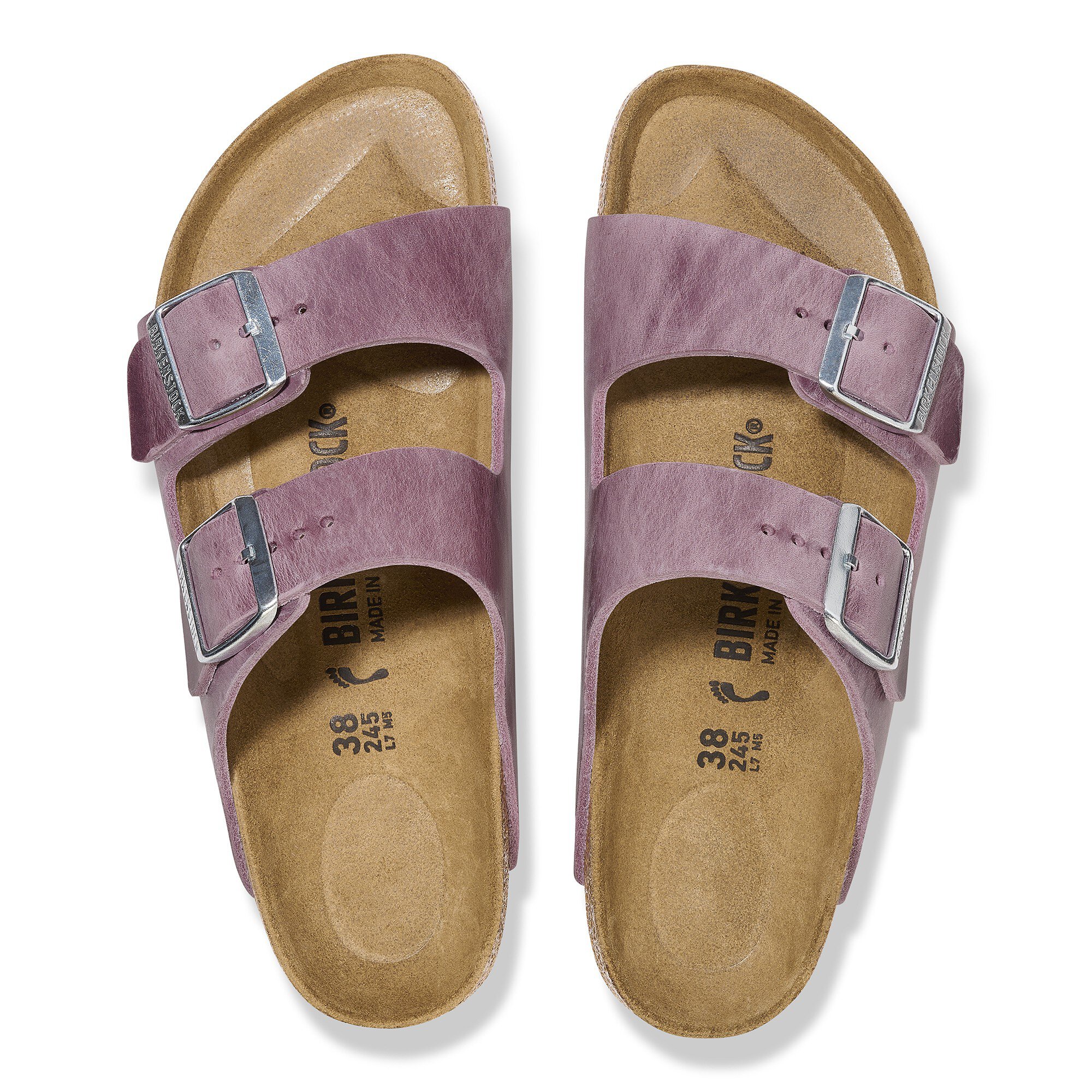 Arizona Oiled Leather Lavender | BIRKENSTOCK