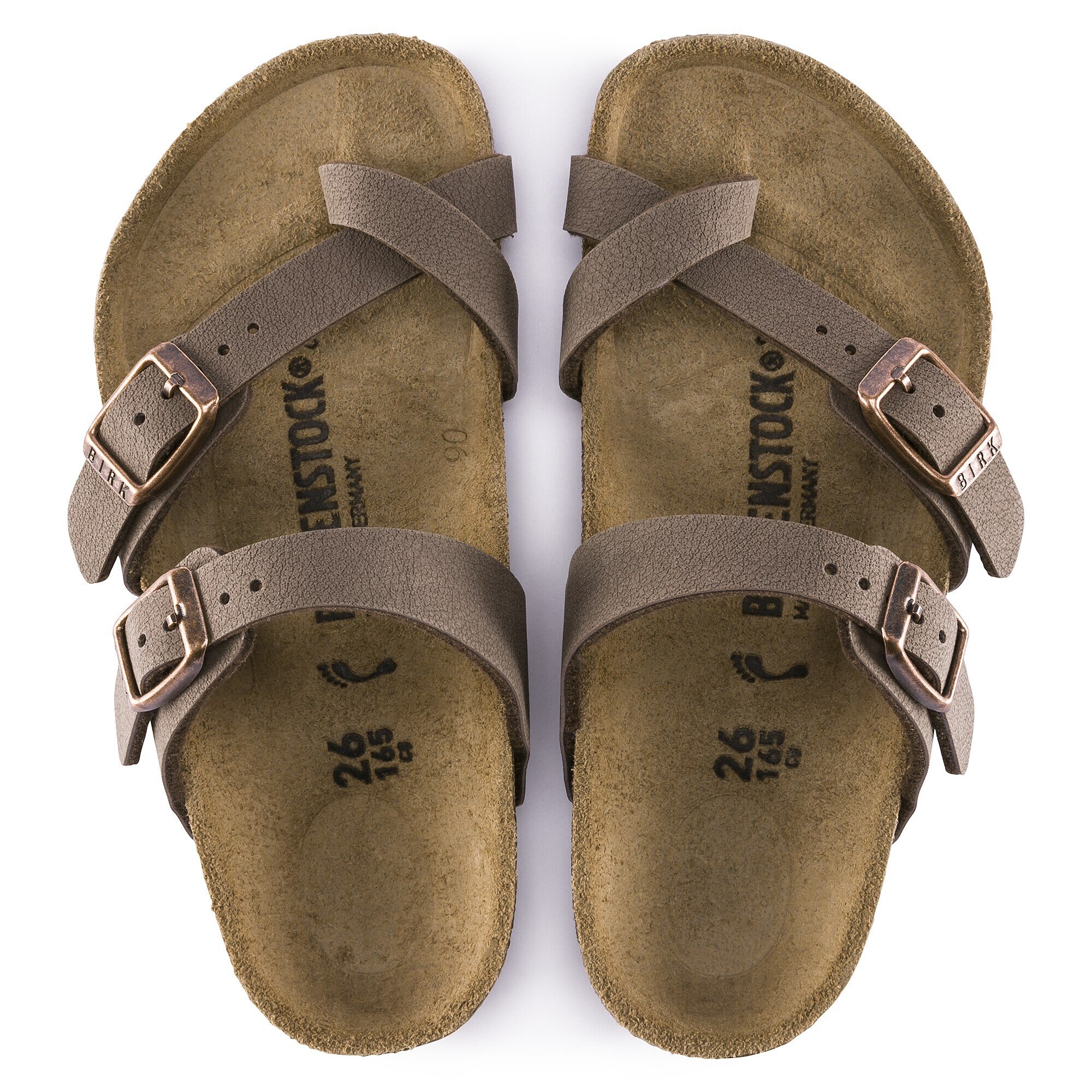 Mayari Kids Birkibuc Mocha BIRKENSTOCK
