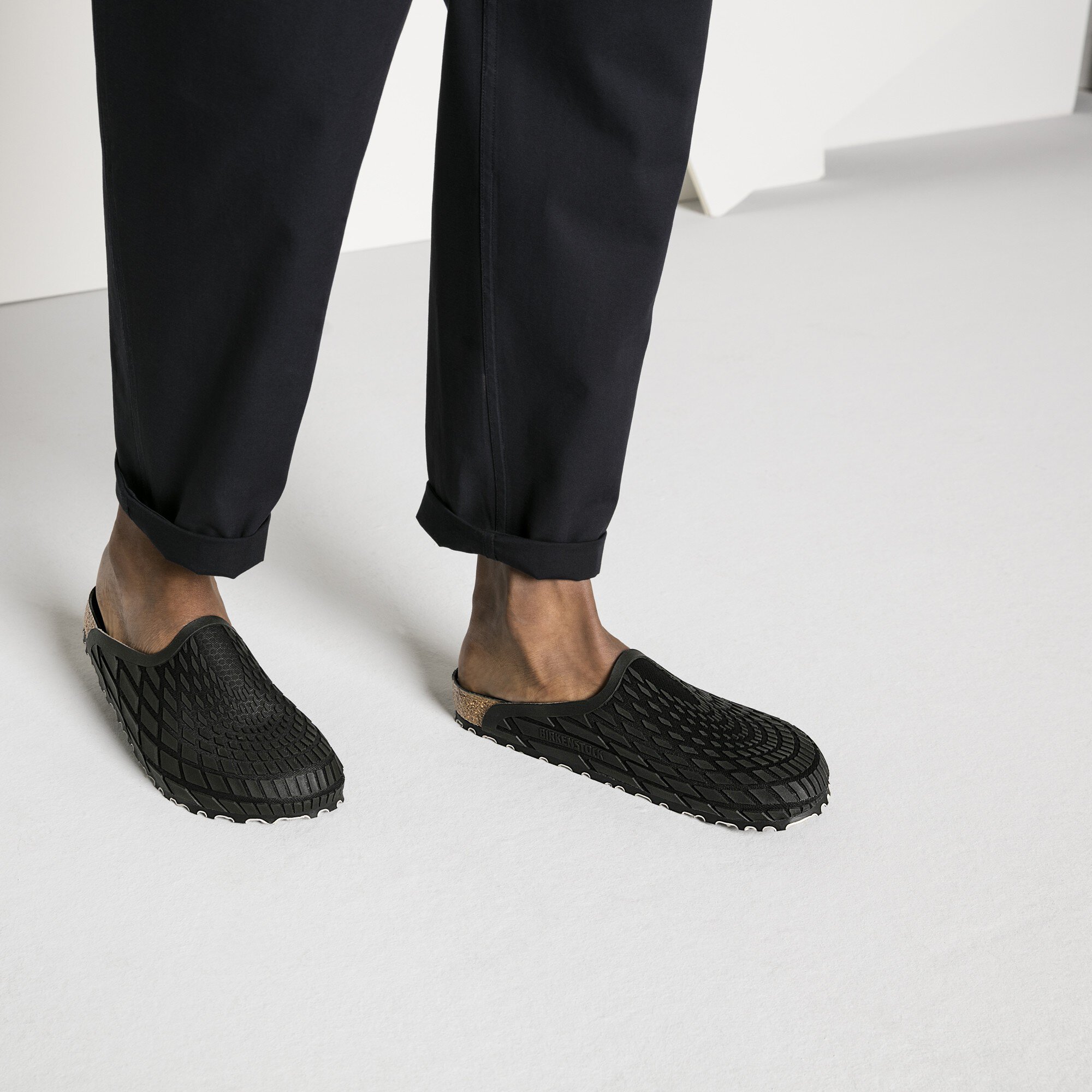 birkenstock amsterdam leather clogs