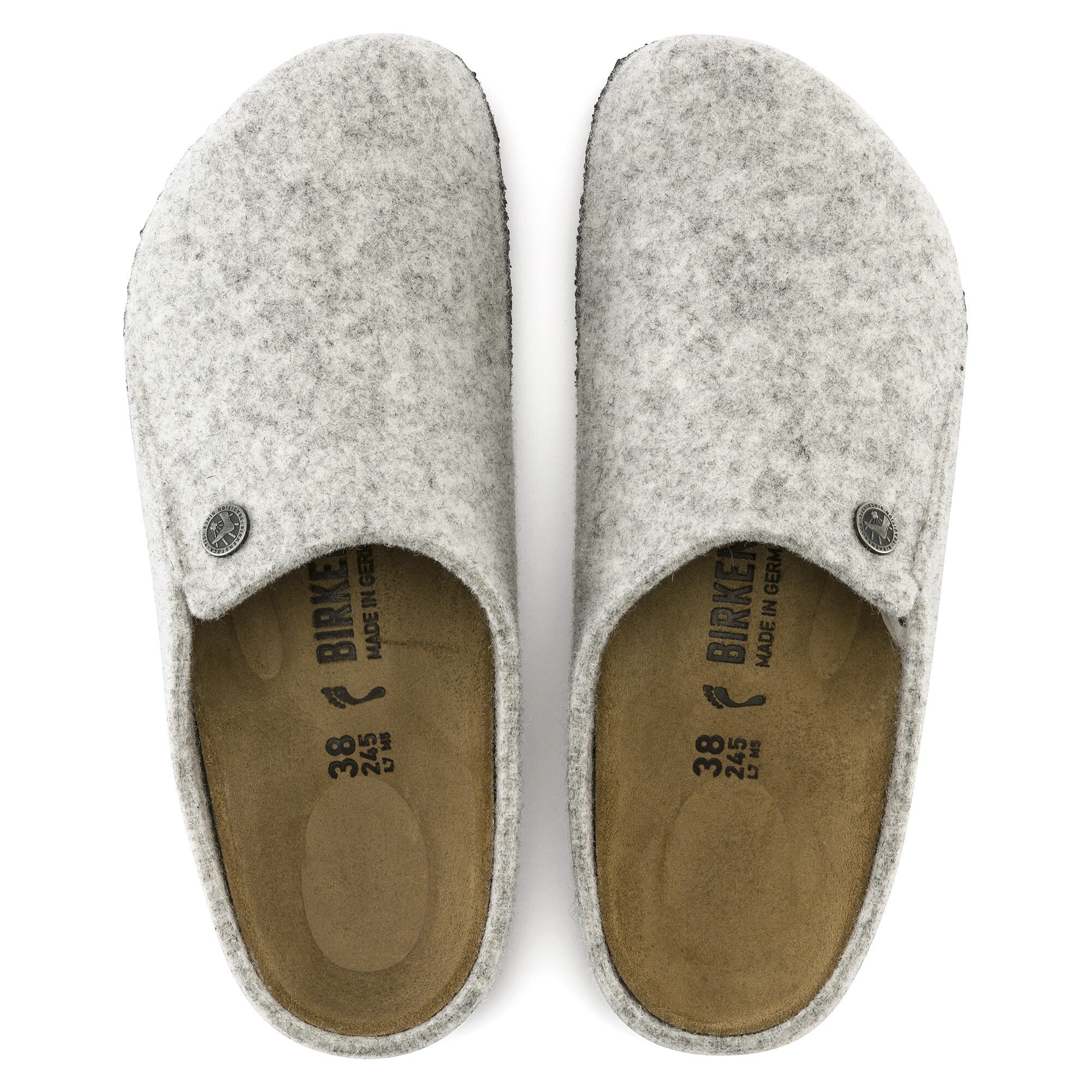 Zermatt Wool Felt Light Grey shop online at BIRKENSTOCK