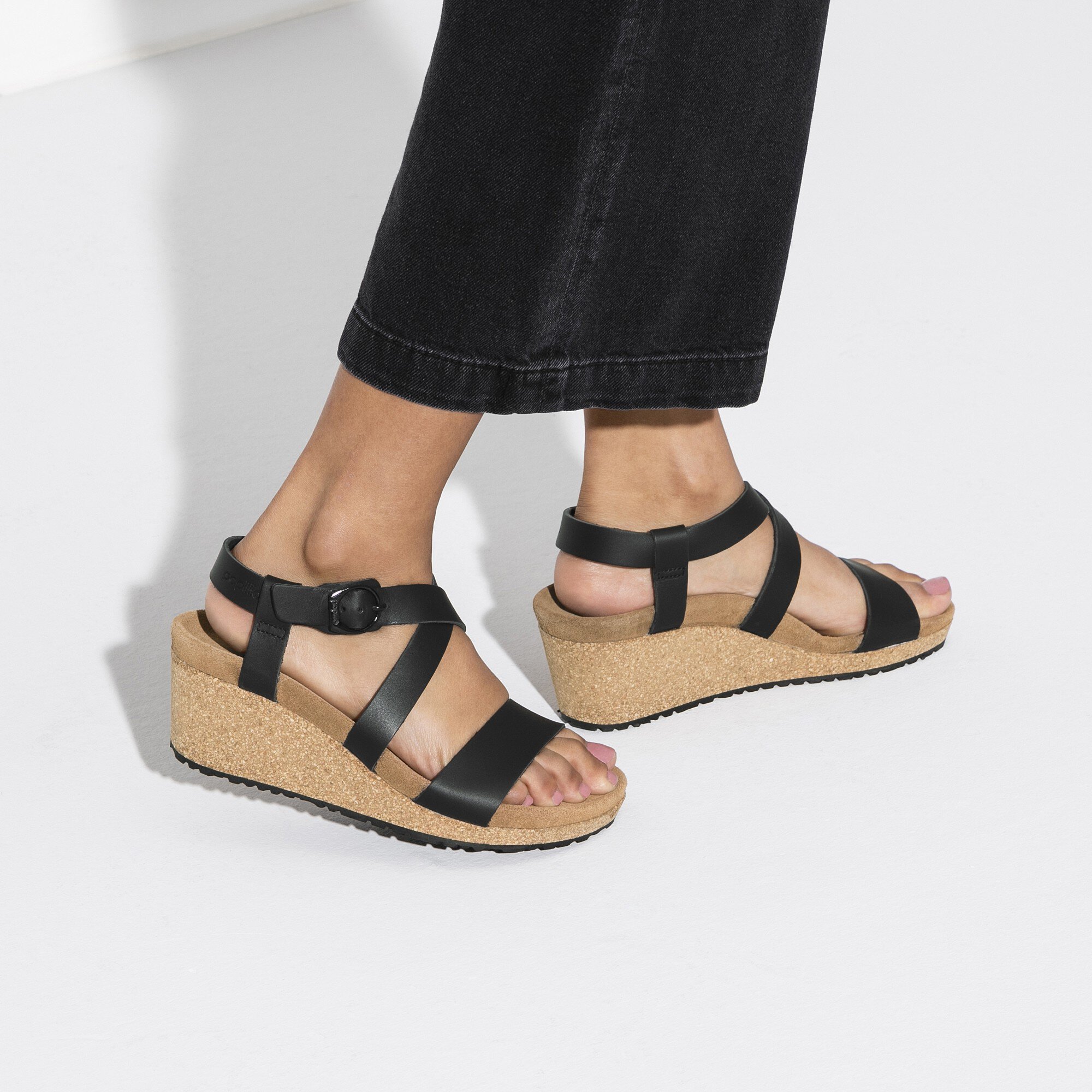 Franca Natural Leather Patent High Shine Black | BIRKENSTOCK