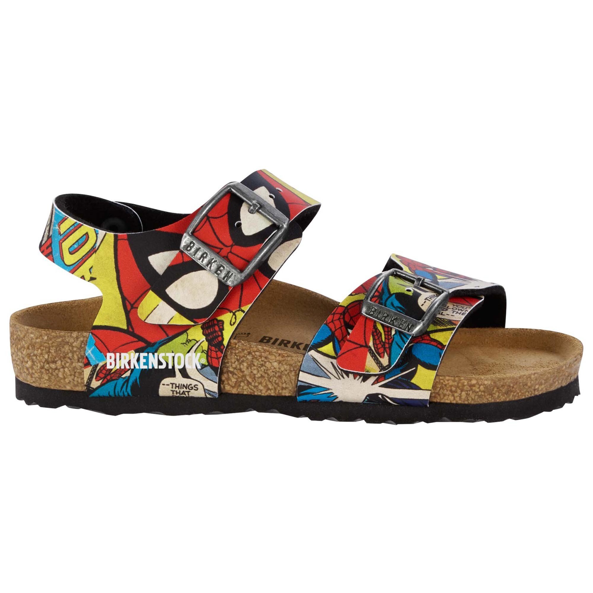 birkenstock spiderman sandals
